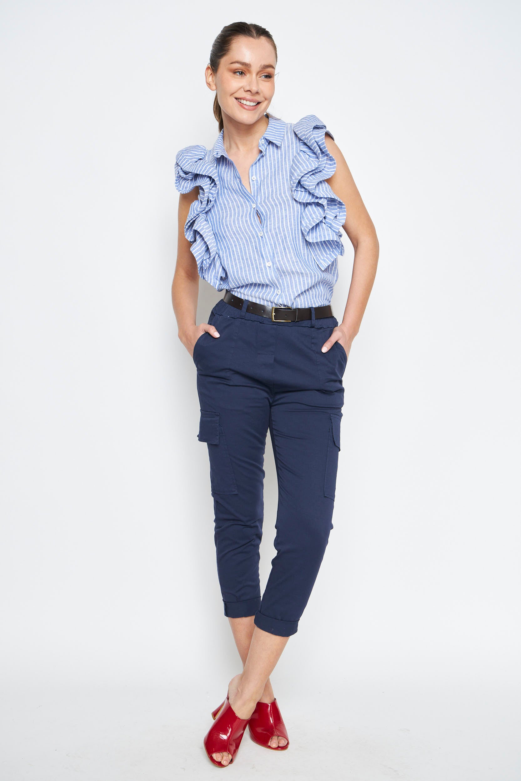 PANTALON NILA AZUL