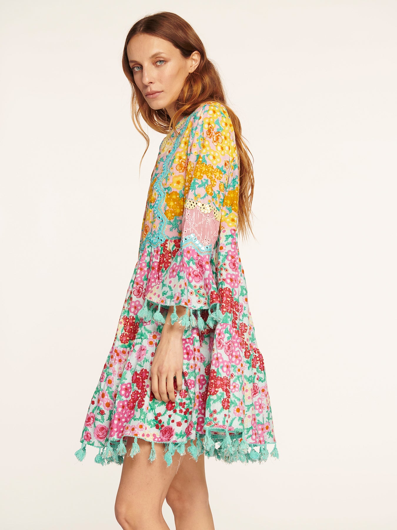 Túnica Chechilia Rosa Leidiró