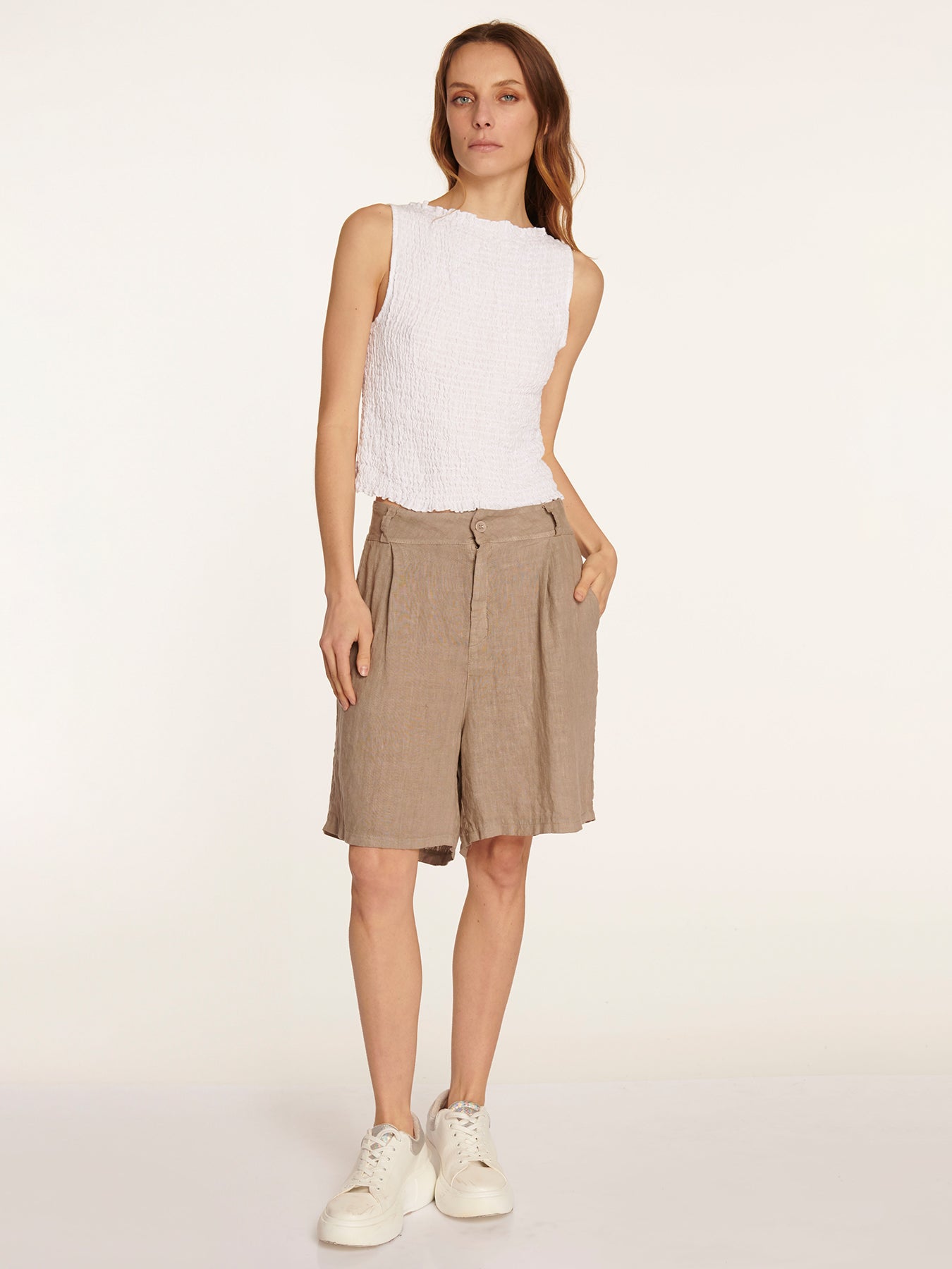 Short Giorgia Fango Leidiró