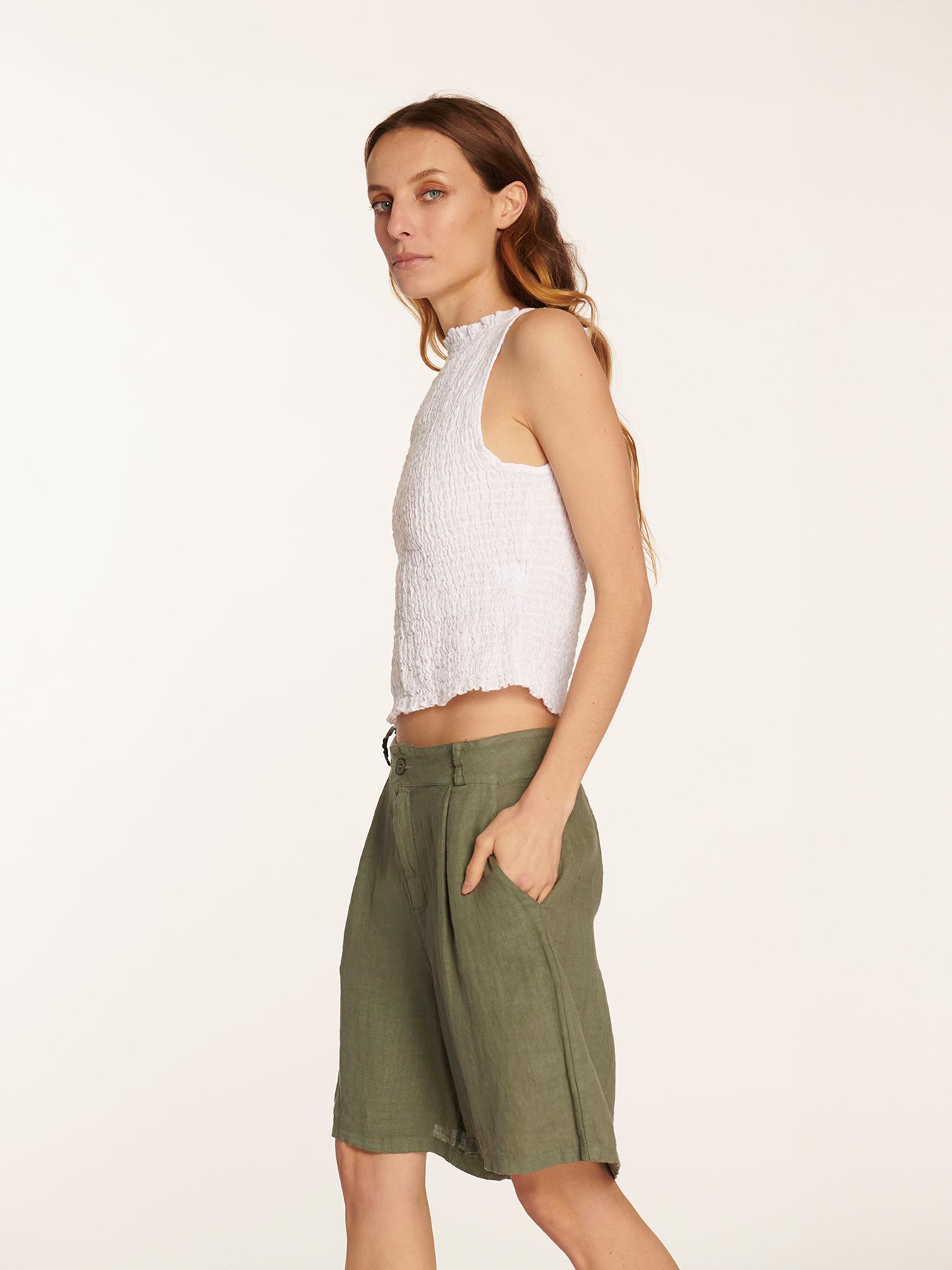 Short Giorgia Militar Leidiró