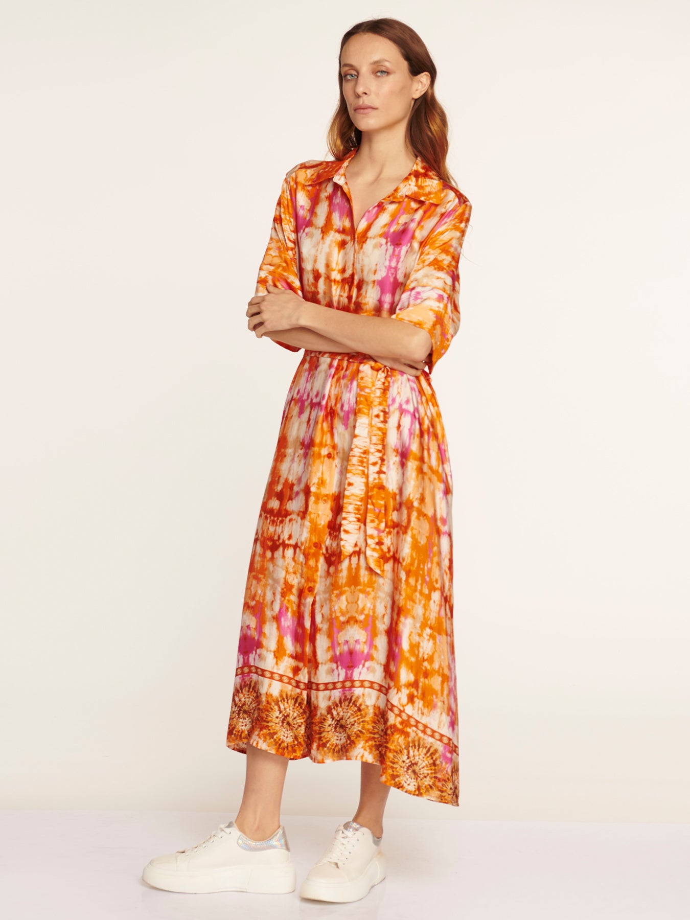 Vestido Alessia Naranjo Leidiró