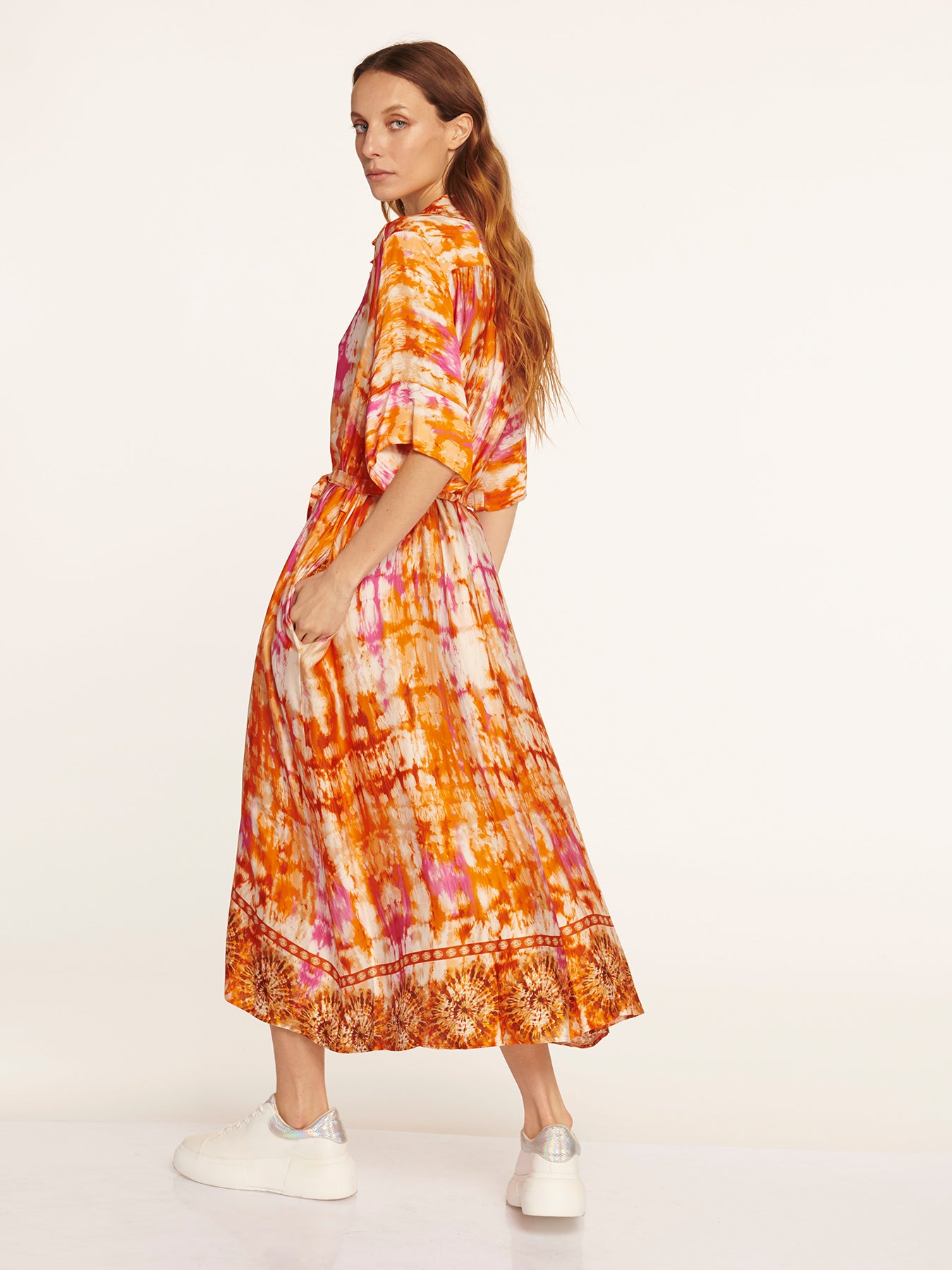 Vestido Alessia Naranjo Leidiró