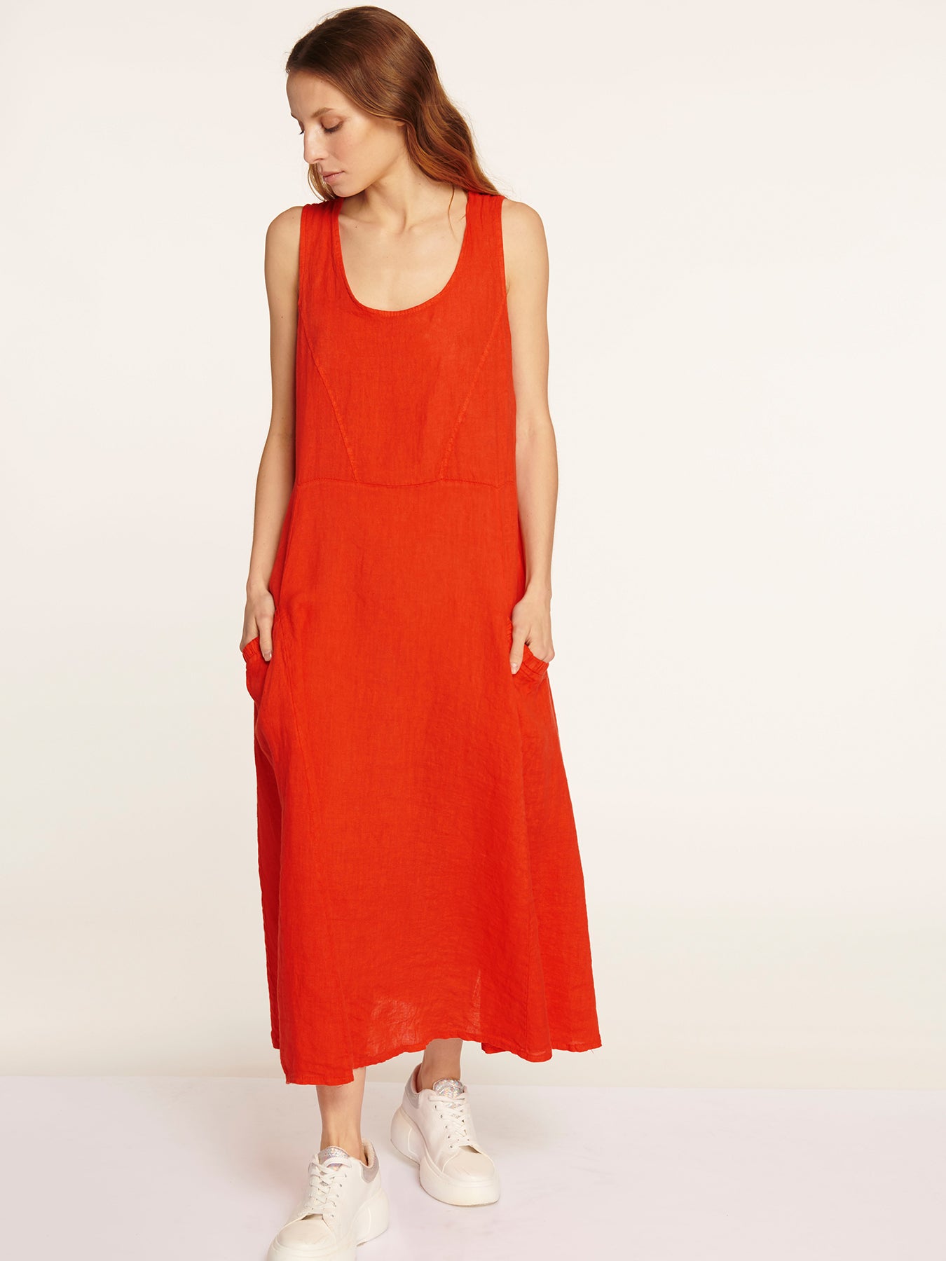 Vestido Vincenza Rojo Leidiró