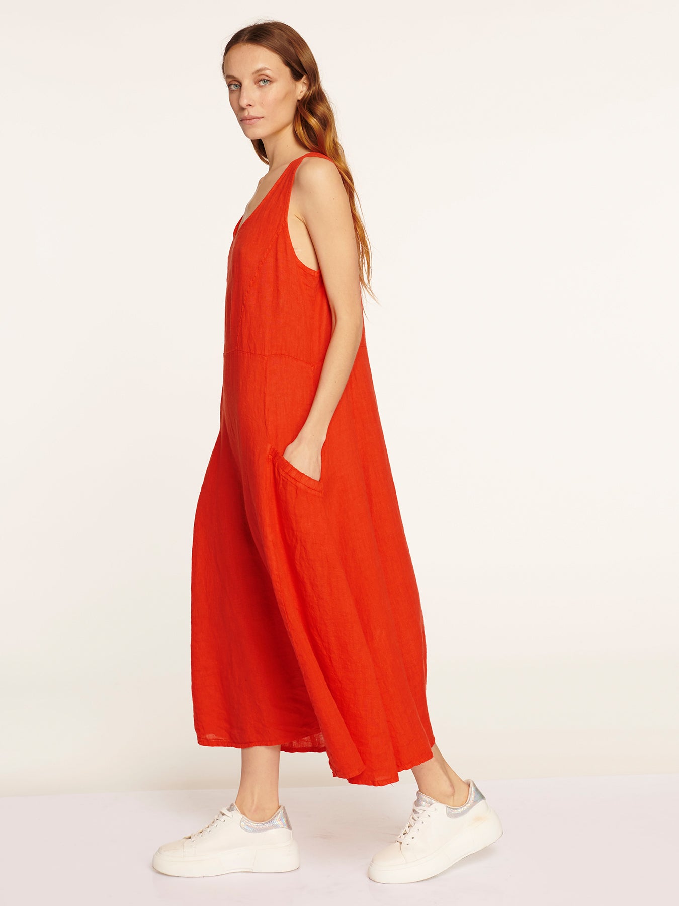 Vestido Vincenza Rojo Leidiró