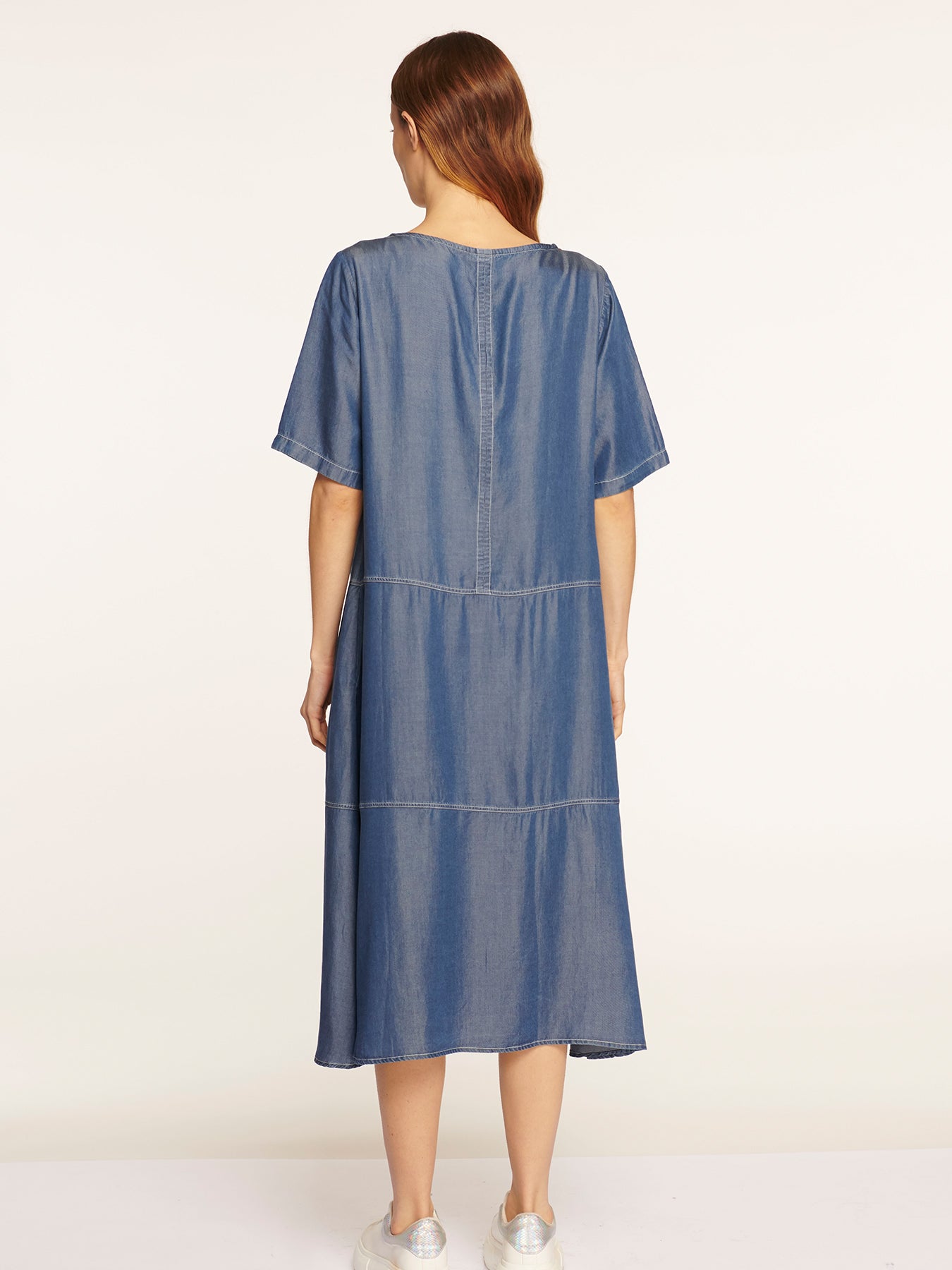 Vestido Isabella Azul Leidiró