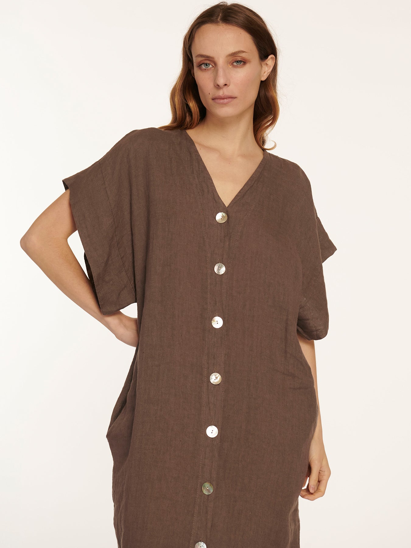 Vestido Allegra Fango Leidiró