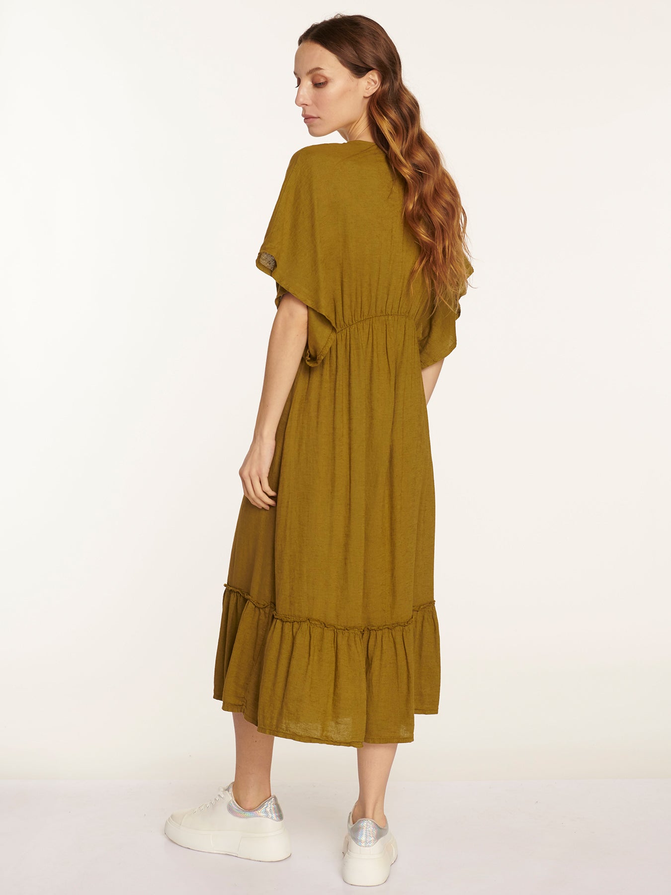 Vestido Mirabella Oliva Leidiró