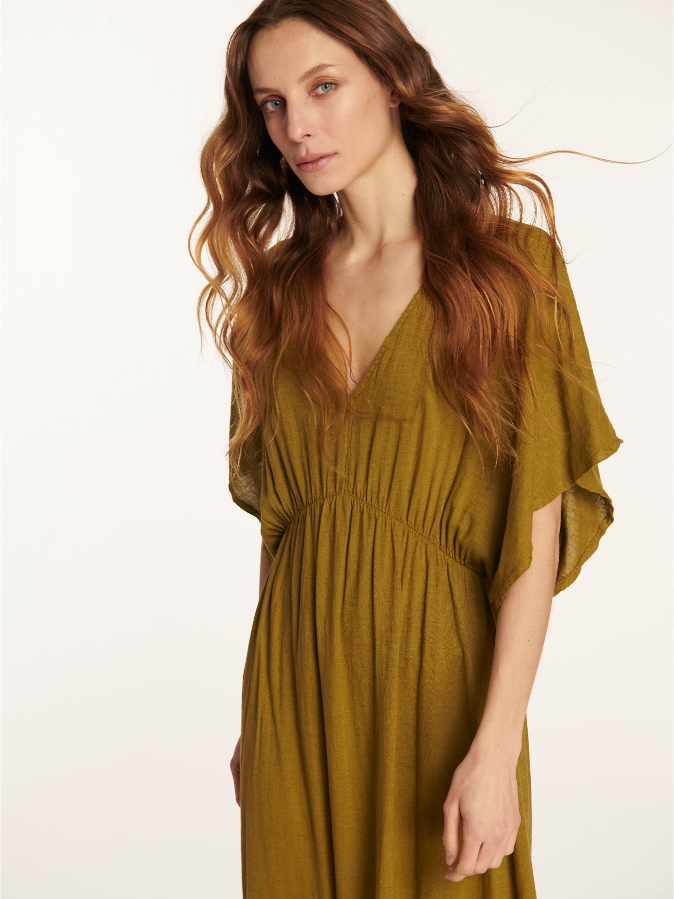 Vestido Mirabella Oliva Leidiró