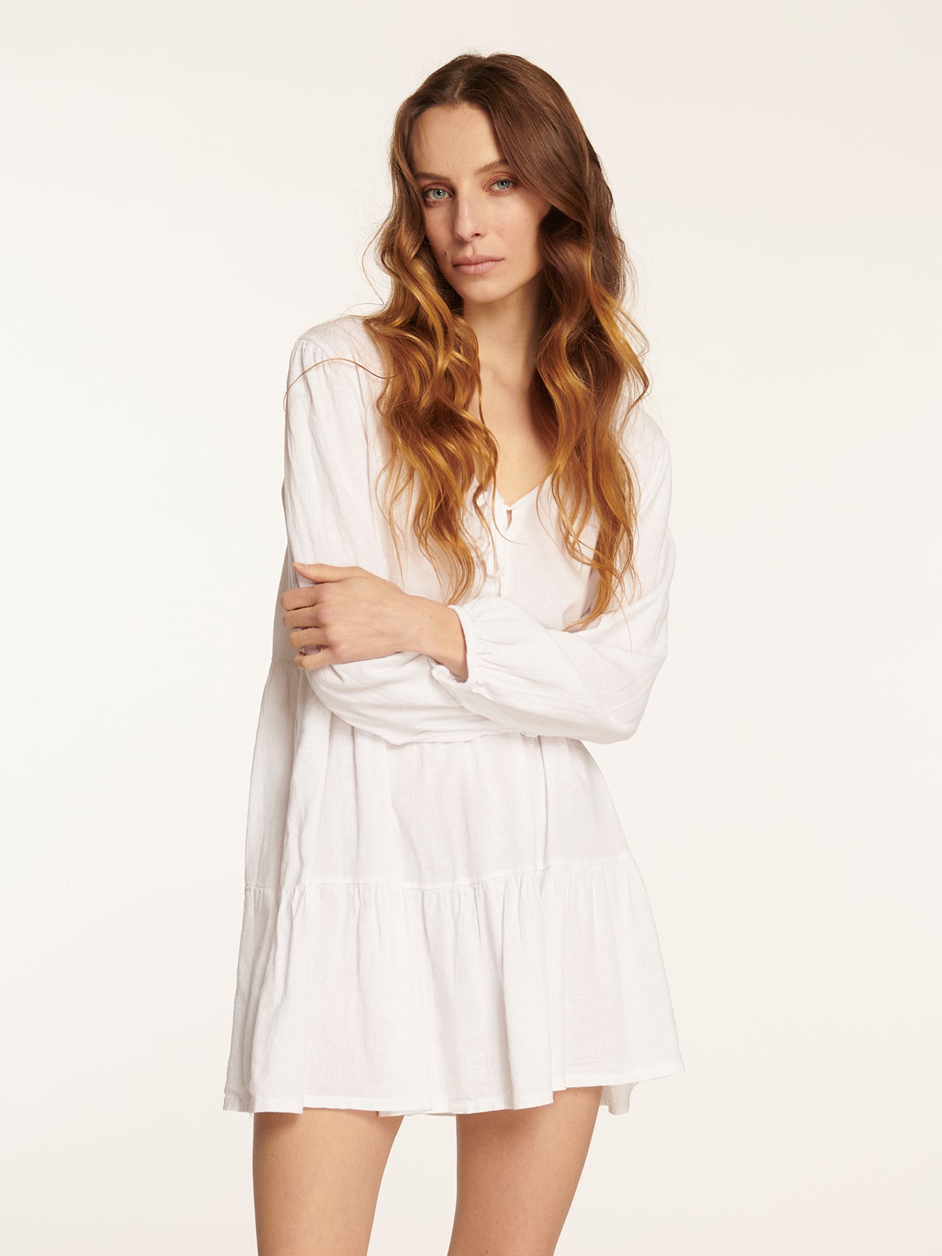 Vestido Caterina Blanco Leidiró