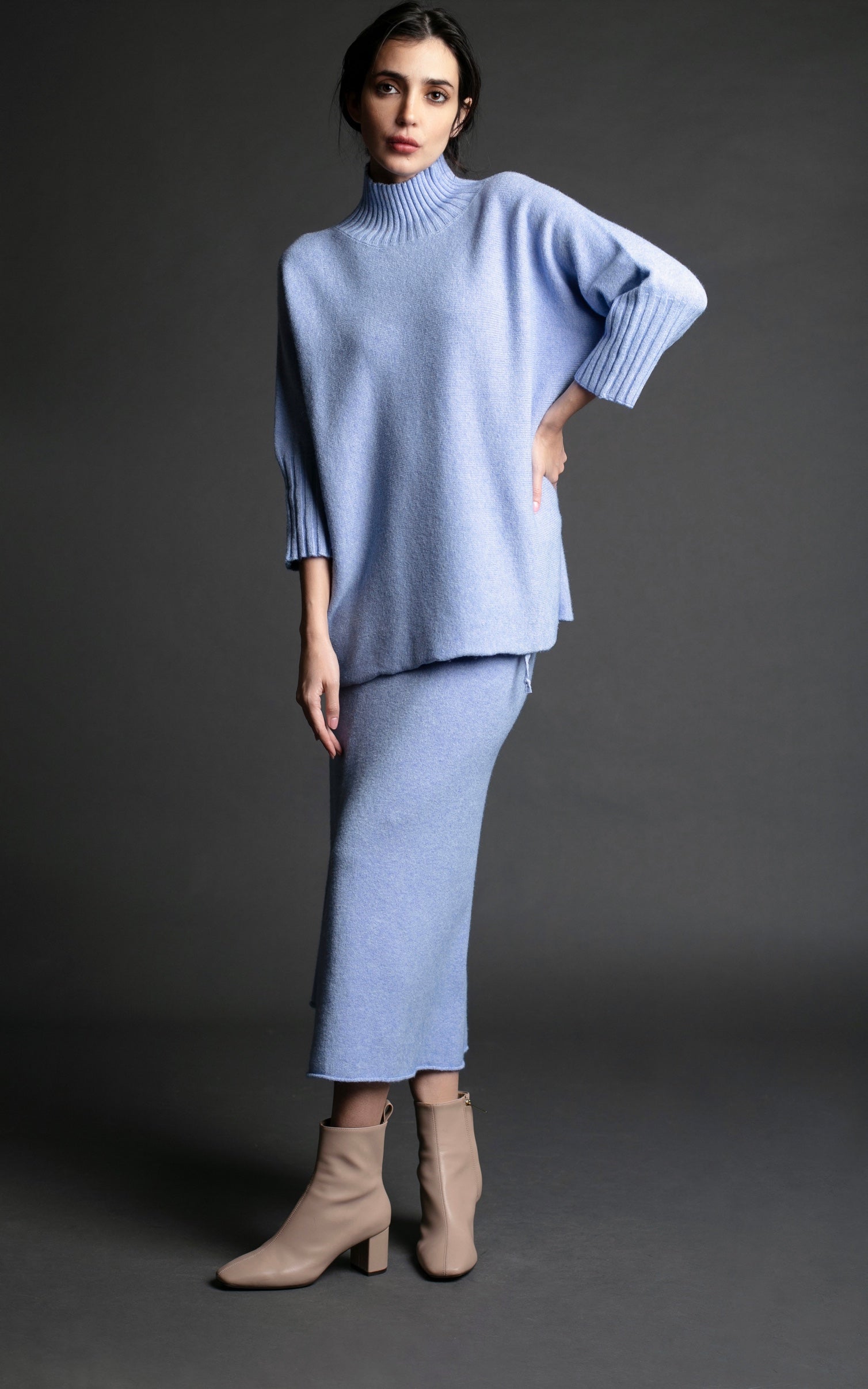 SWEATER MADDALENA UVA