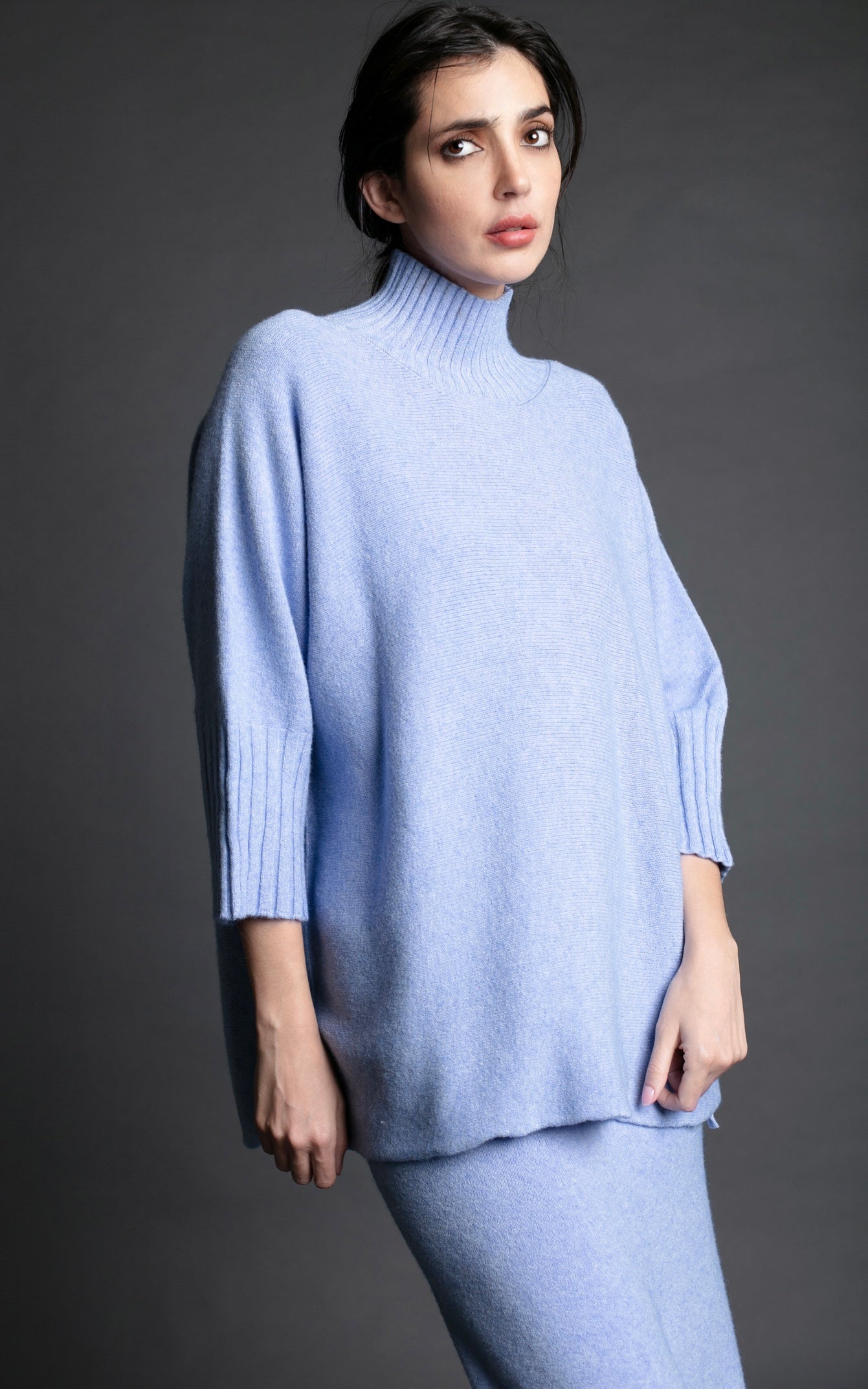 SWEATER MADDALENA UVA