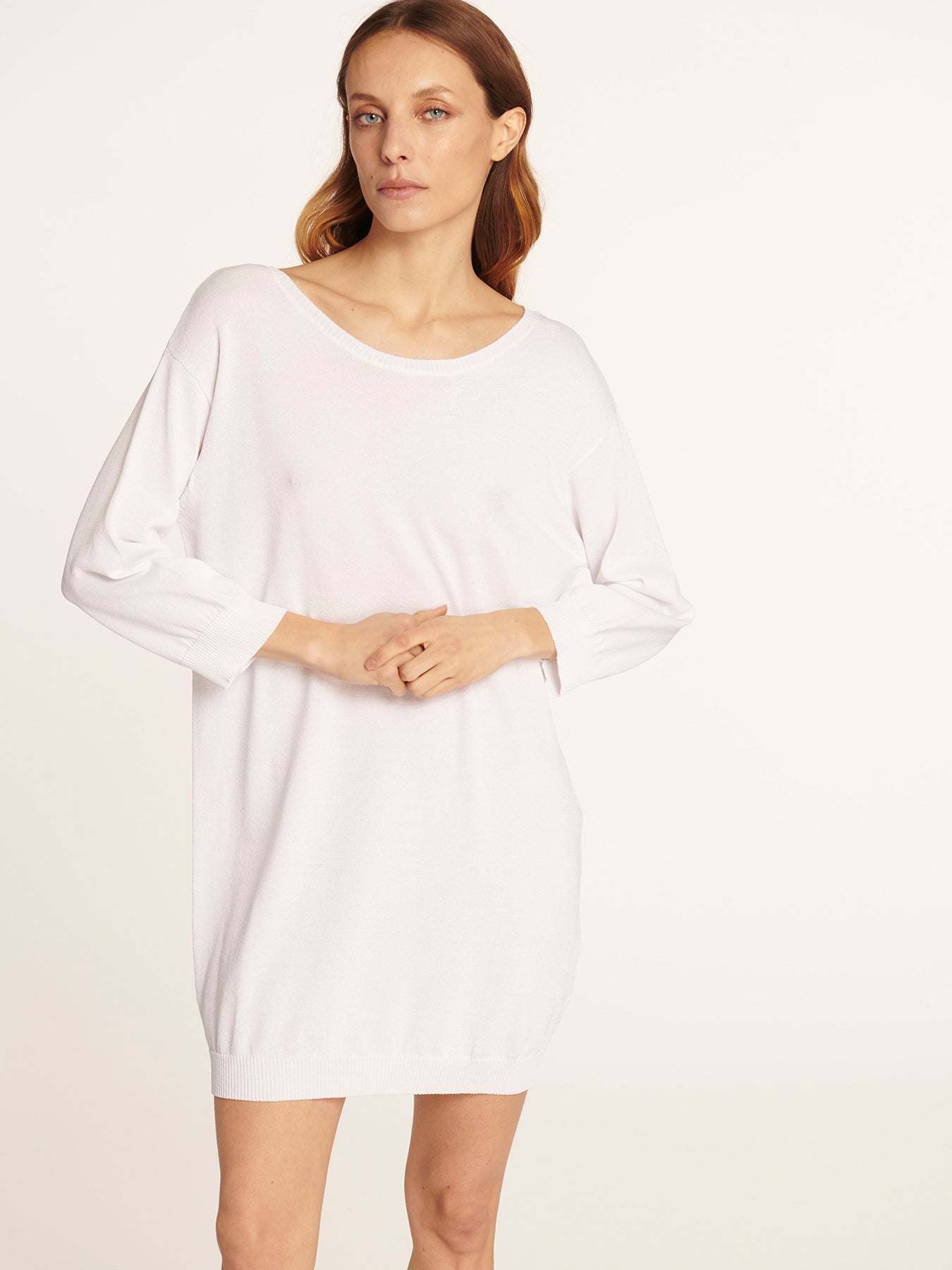 Sweater Vincenza Blanco Leidiró