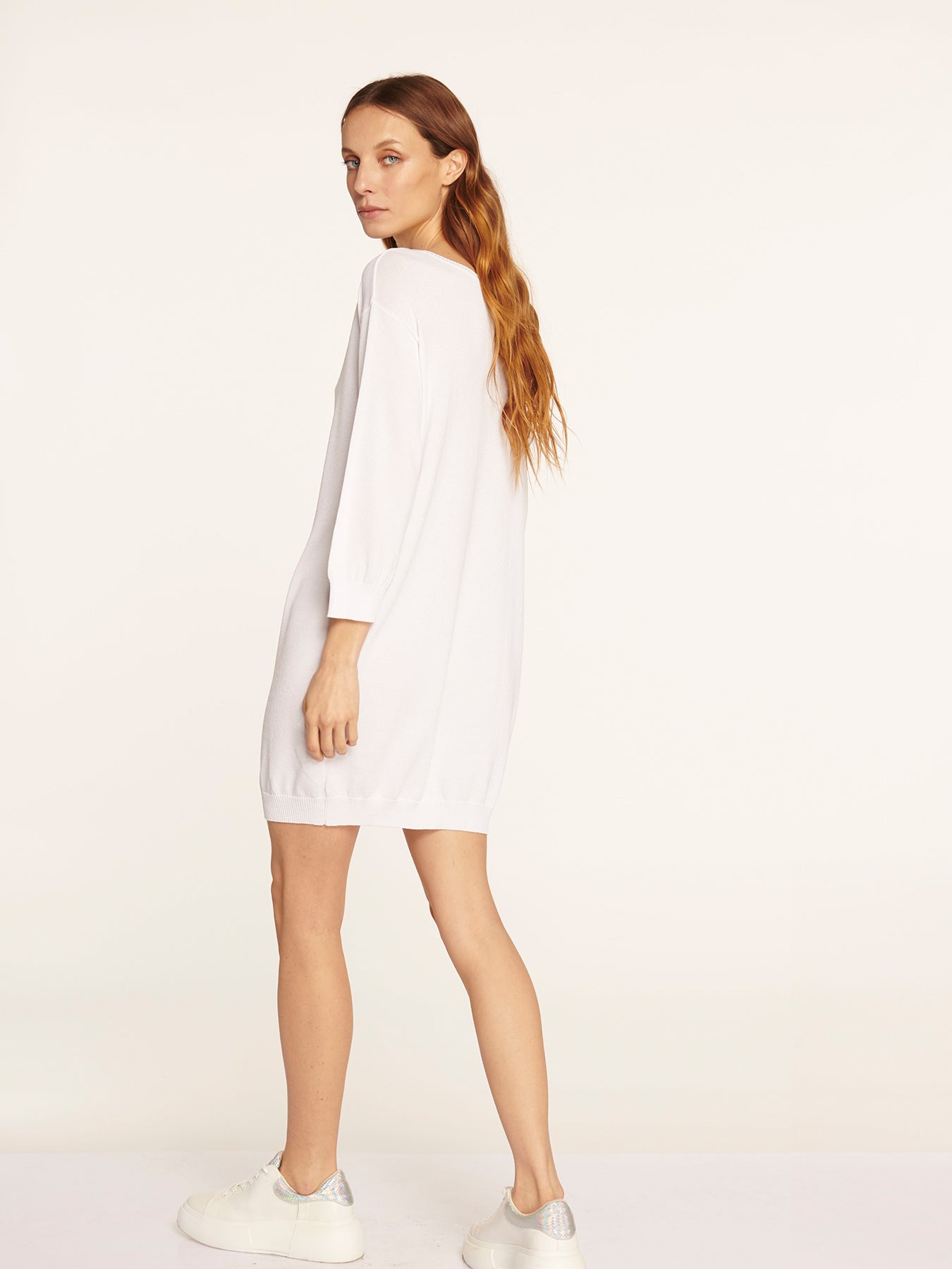 Sweater Vincenza Blanco Leidiró