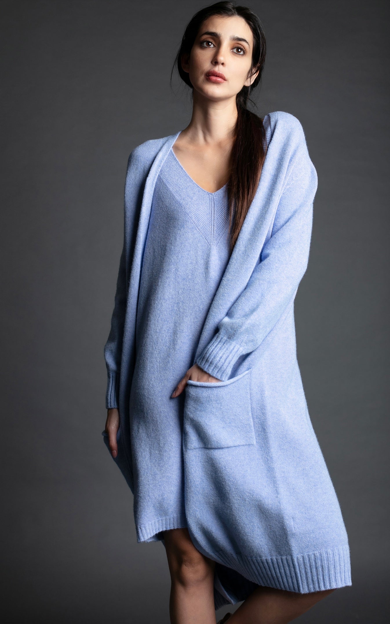 CARDIGAN OTTAVIA UVA