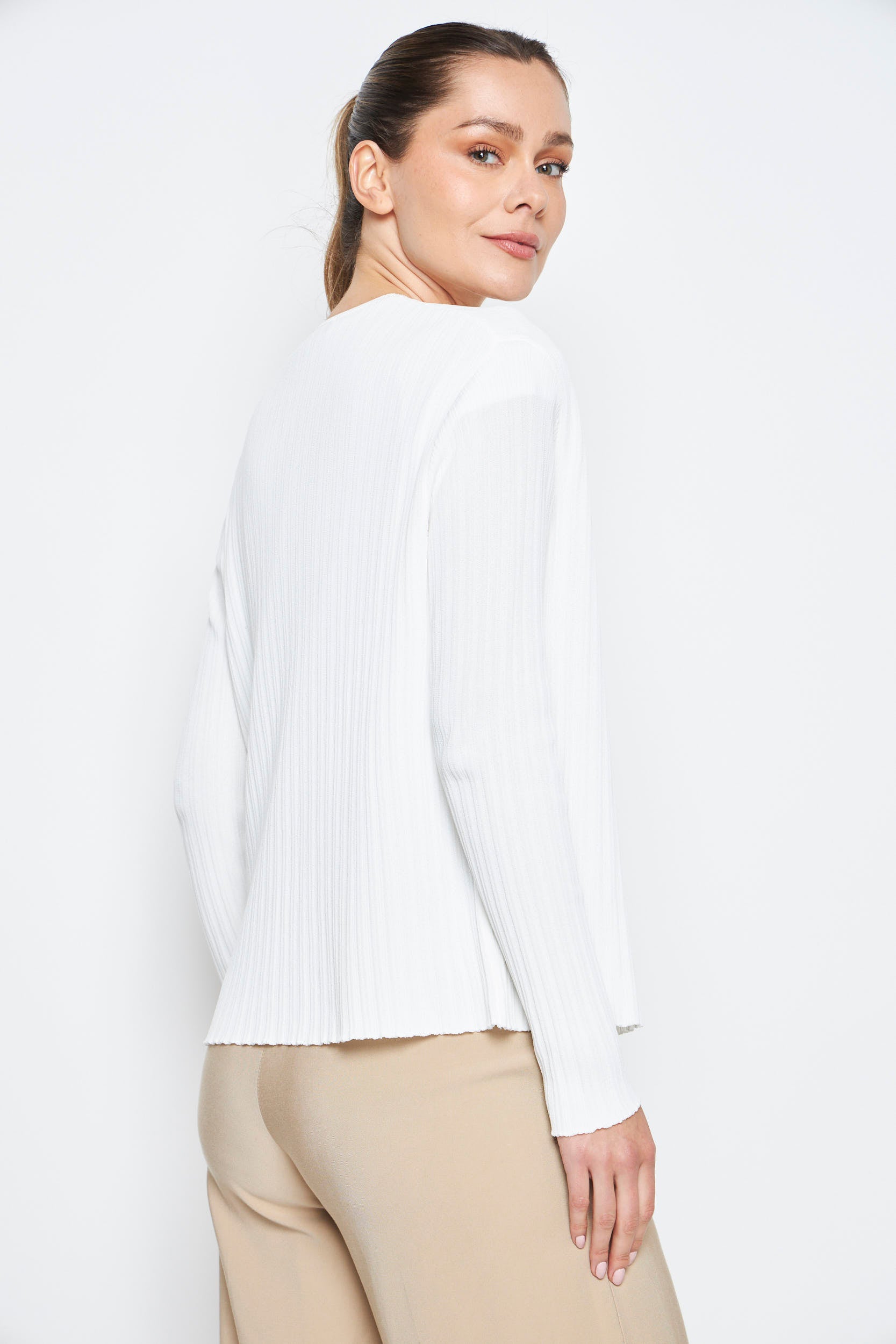 CARDIGAN VINA BLANCO