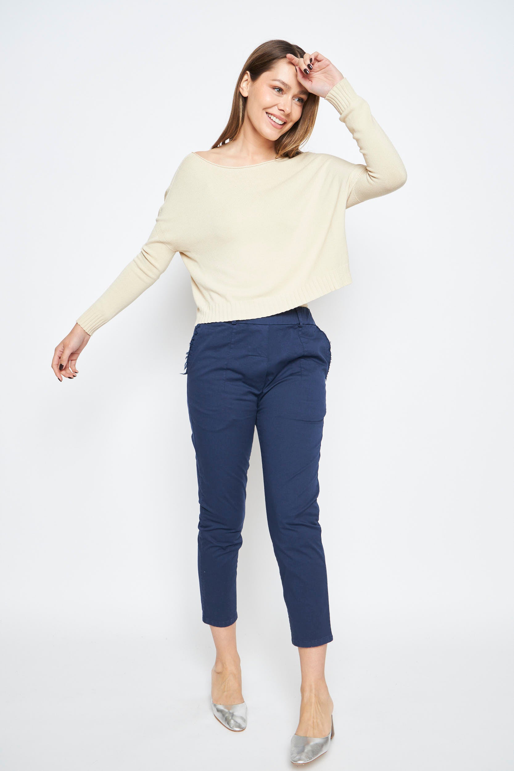SWEATER GELA ALMENDRA