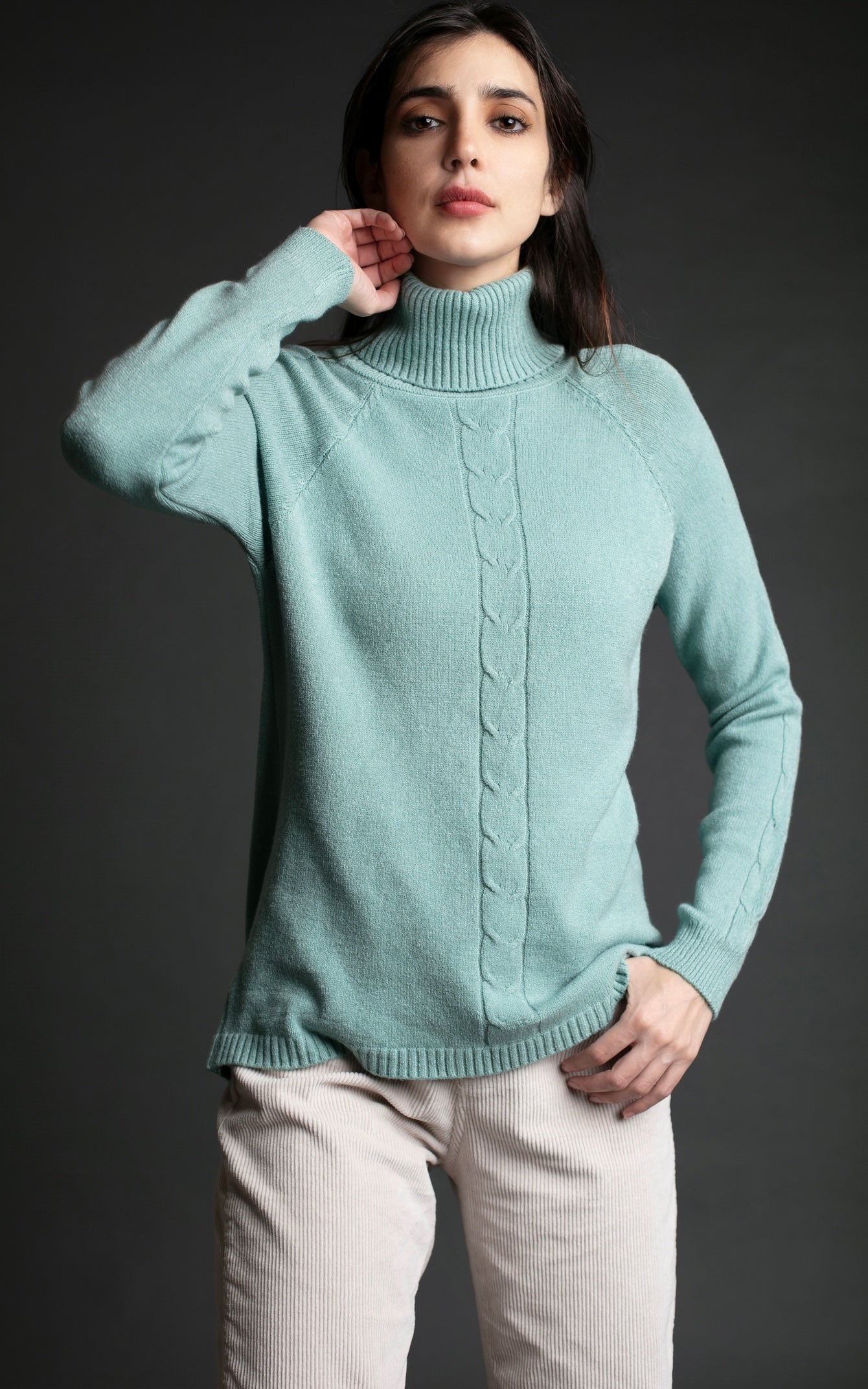 SWEATER ELISA SALVIA