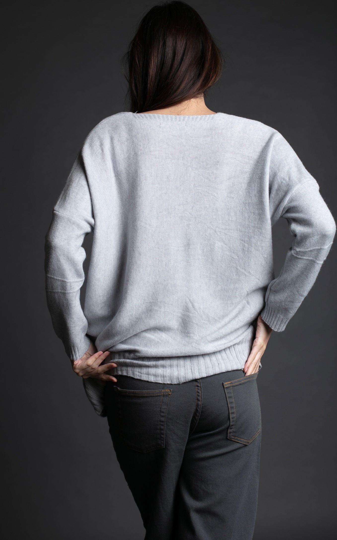 SWEATER GIADA GRIS