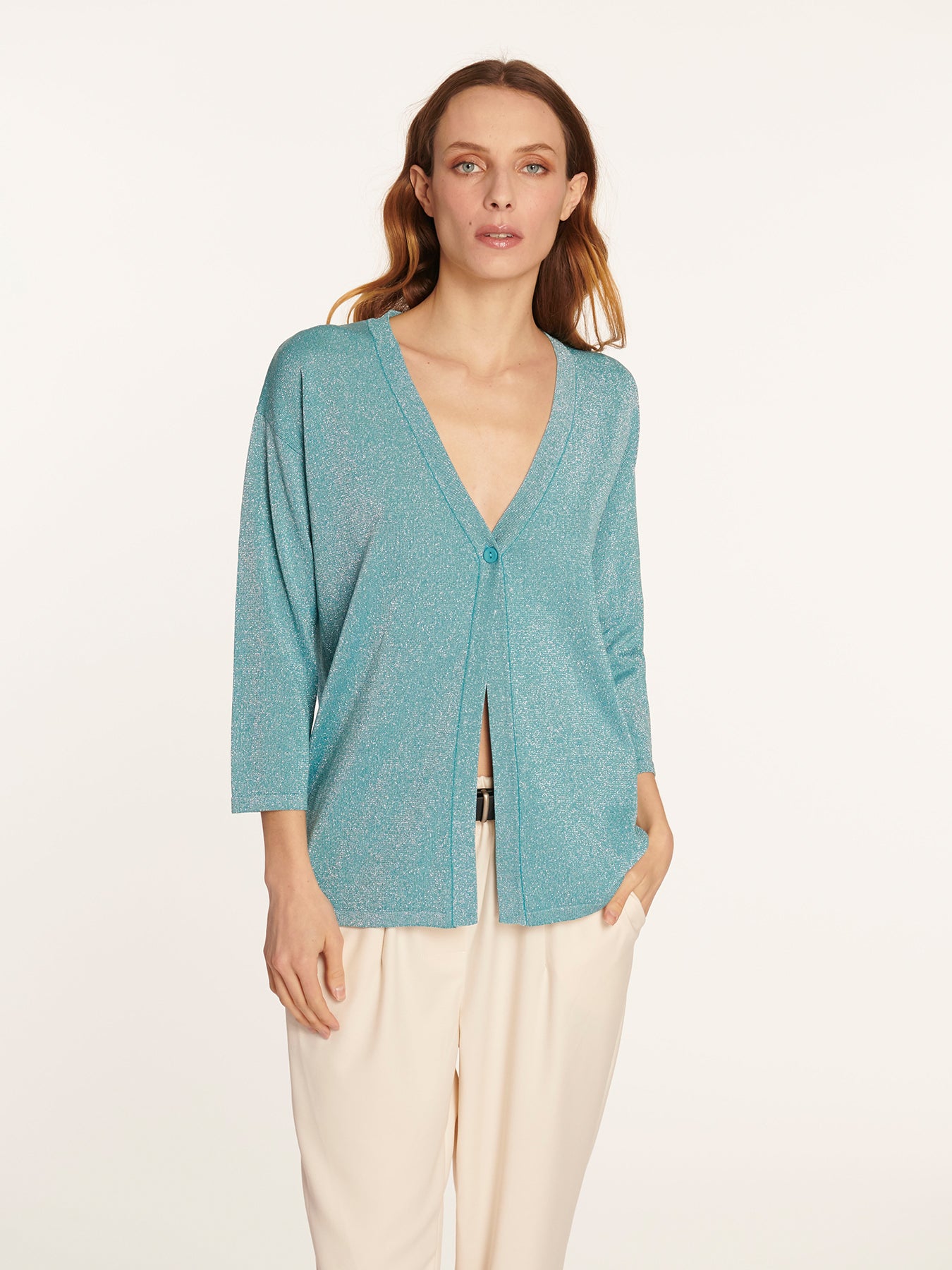 Sweater Nicoletta Verde Leidiró