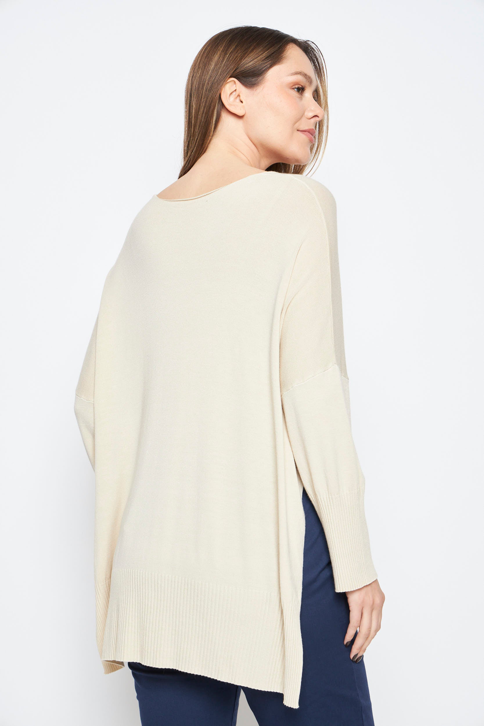 SWEATER LILA ALMENDRA