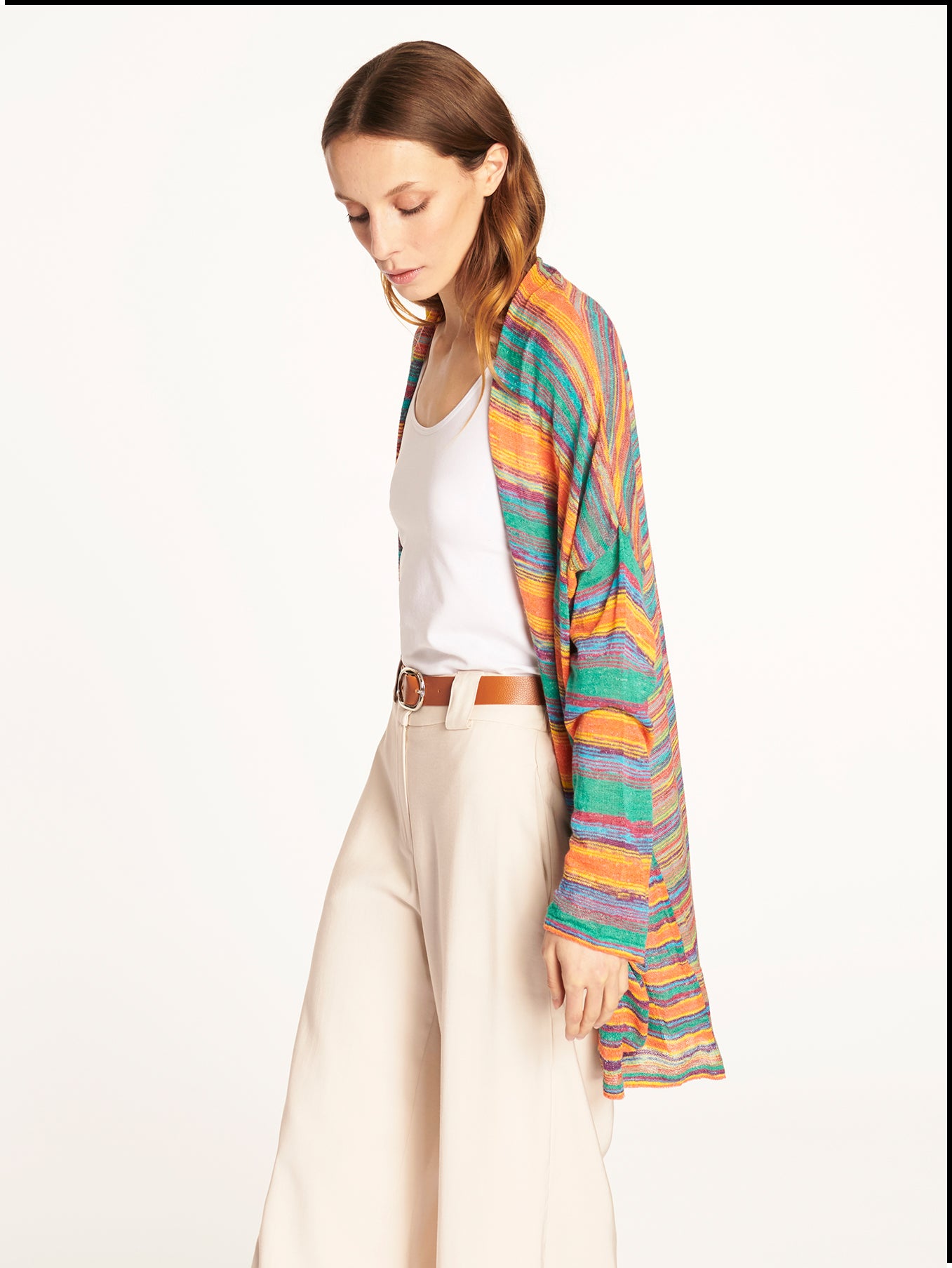 Sweater Allegra Multi Azul Leidiró