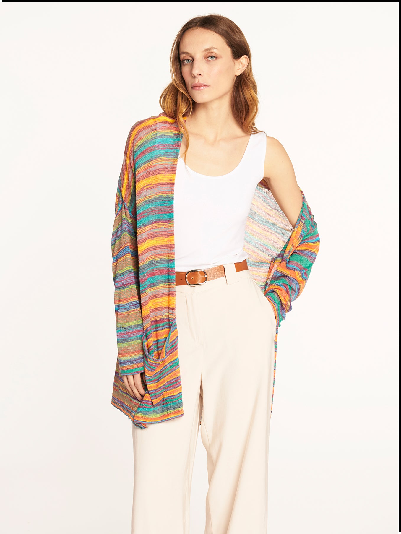 Sweater Allegra Multi Azul Leidiró