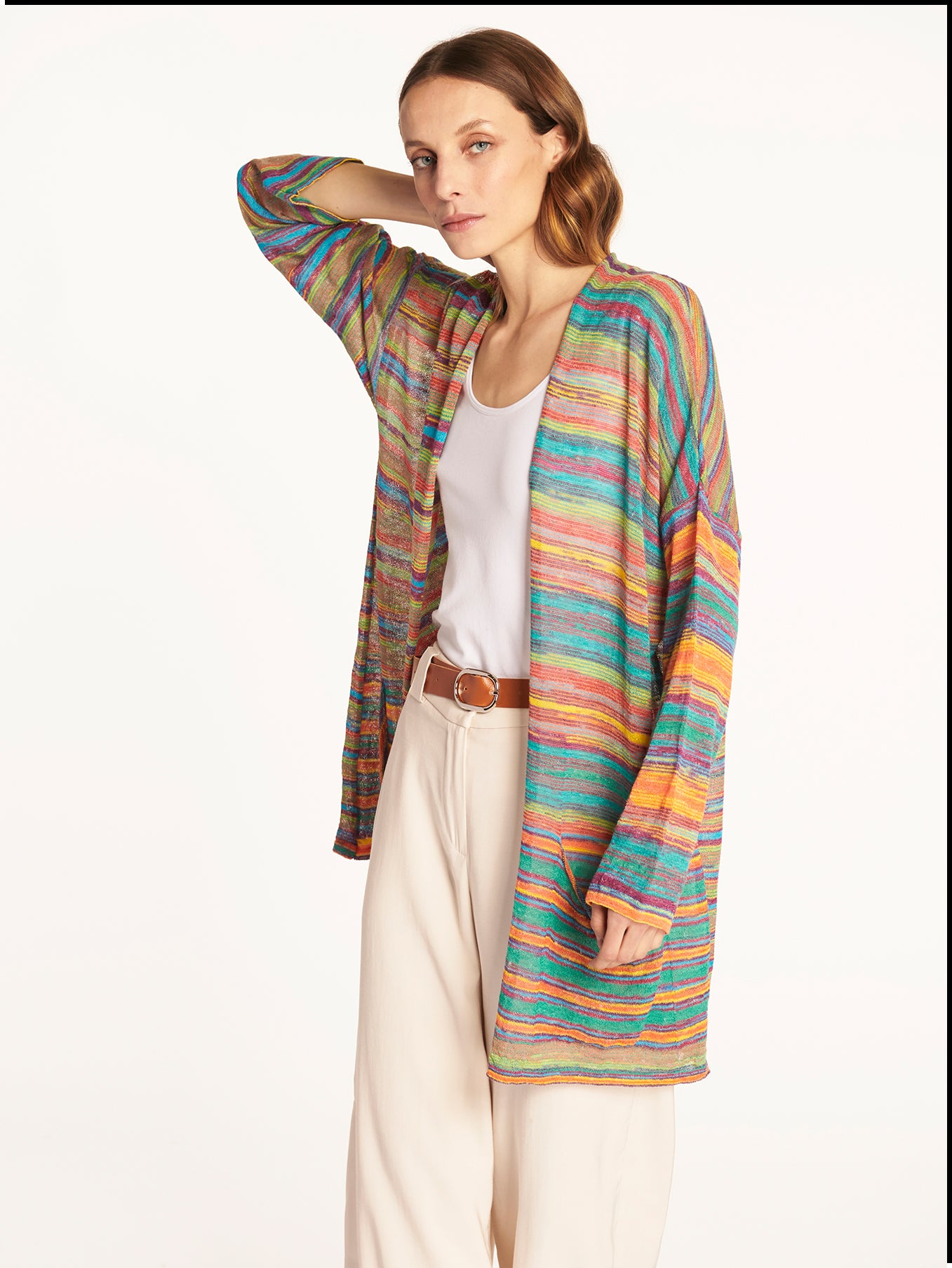 Sweater Allegra Multi Azul Leidiró
