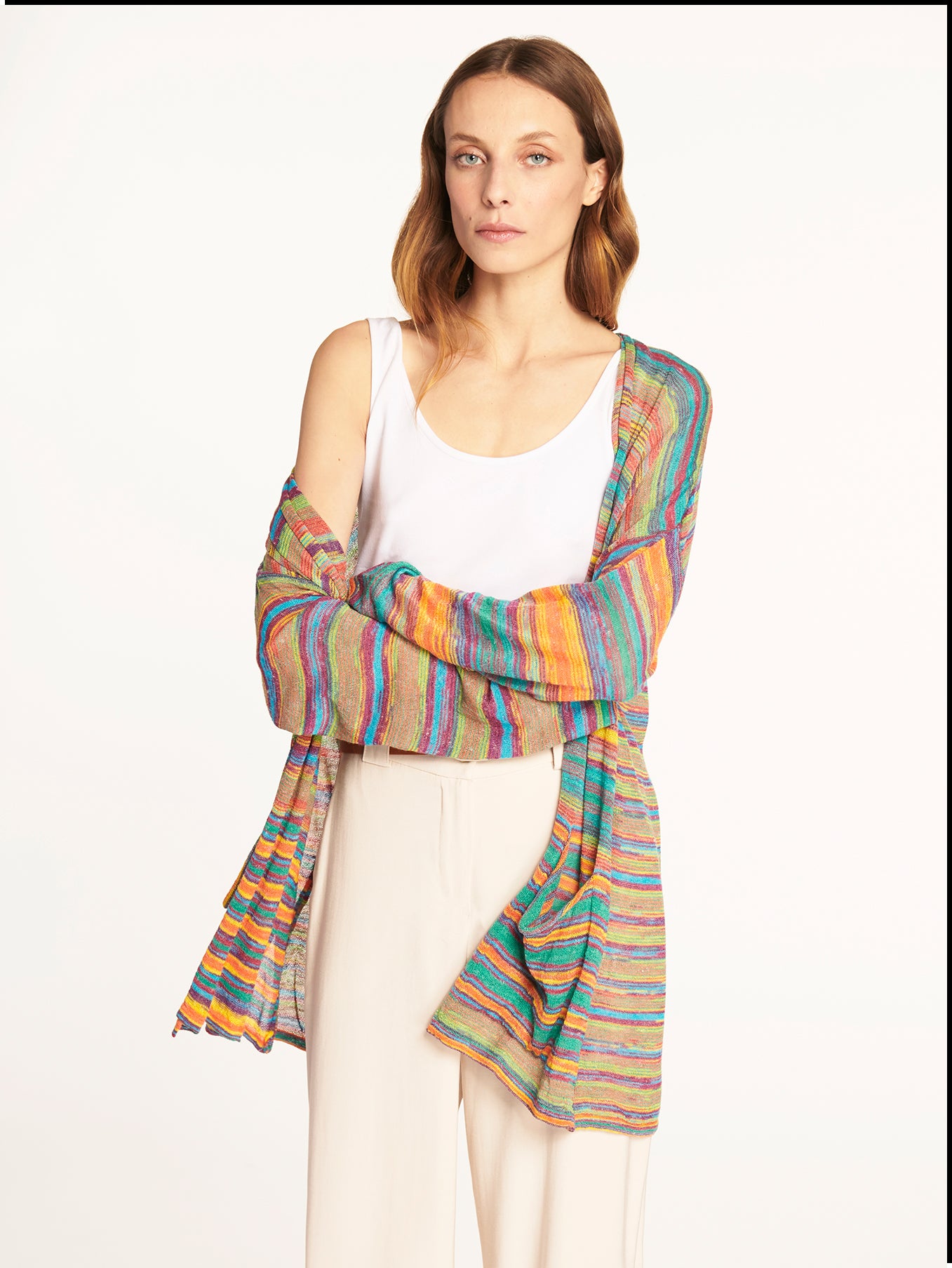 Sweater Allegra Multi Azul Leidiró