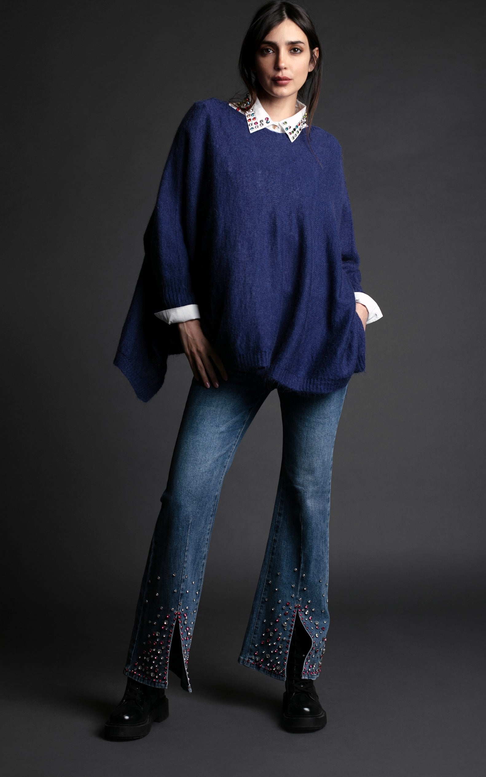 SWEATER EMANUELA AZUL