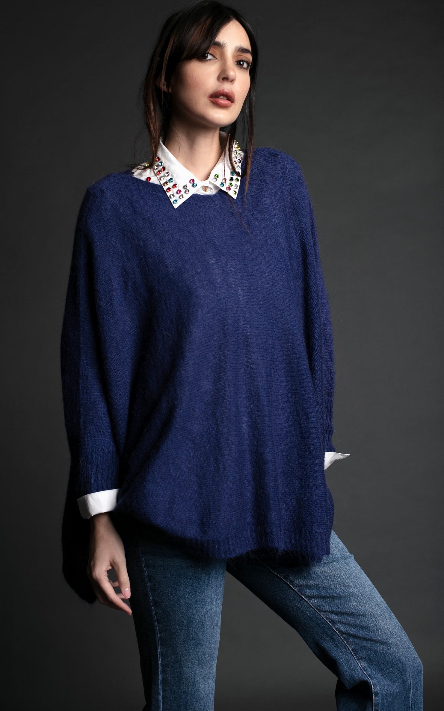 SWEATER EMANUELA AZUL