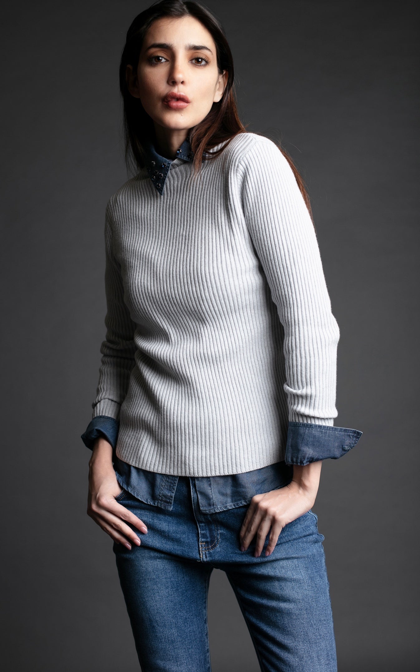 SWEATER MARTINA GRIS