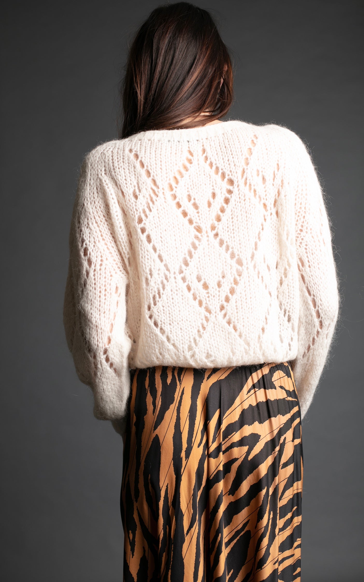 CARDIGAN PAOLA CRUDO