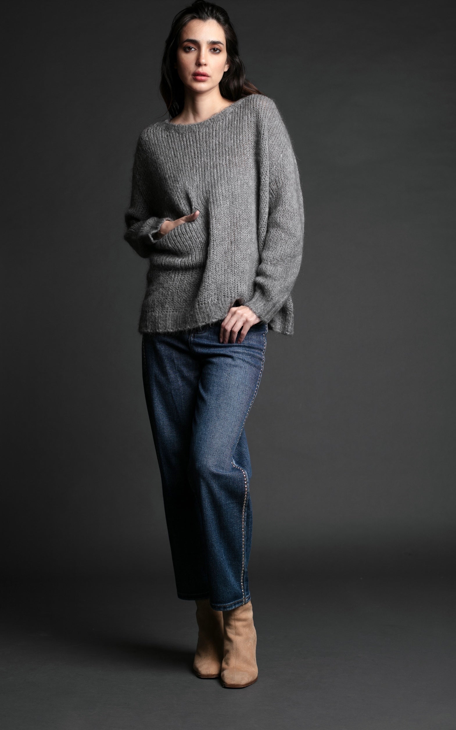 SWEATER ROSALBA PERLA