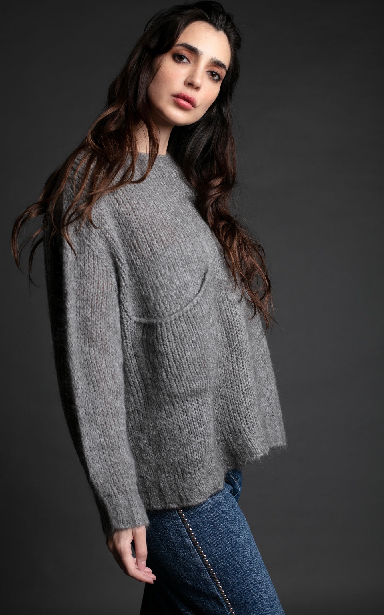 SWEATER ROSALBA PERLA