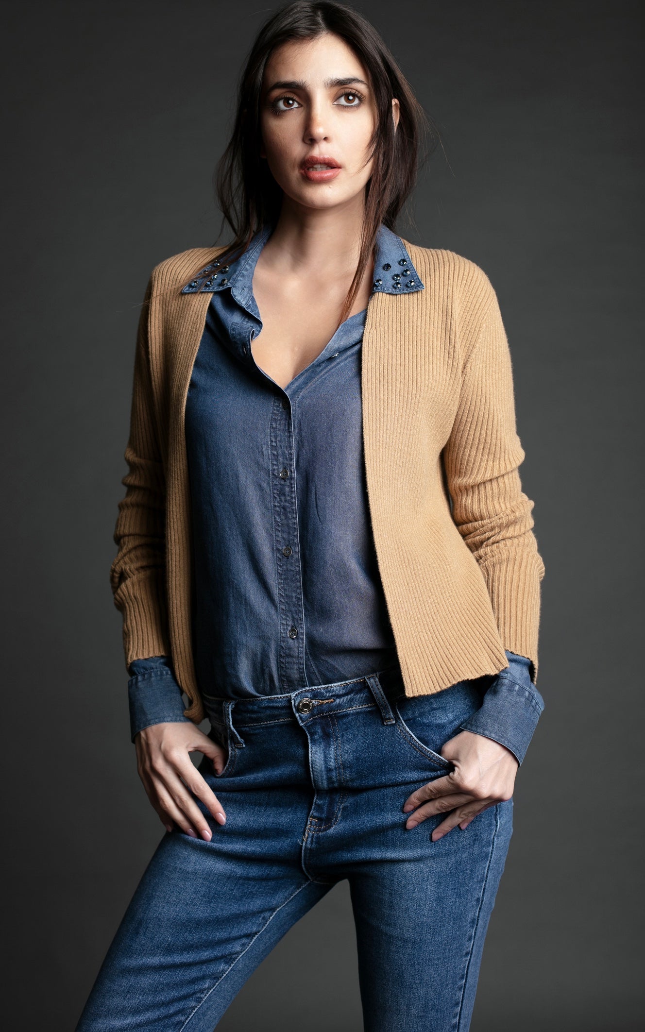 CARDIGAN SILVIA ALMENDRA