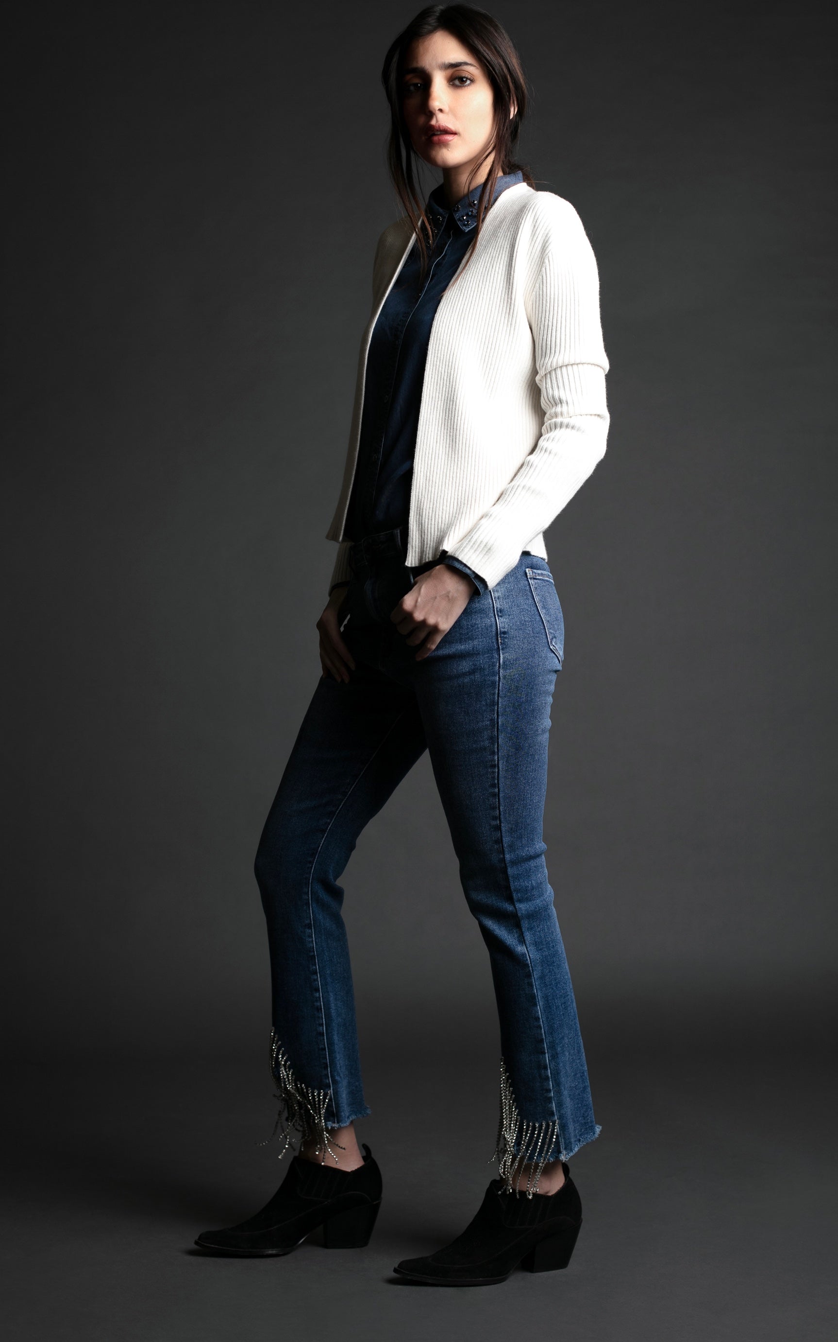 CARDIGAN SILVIA CRUDO