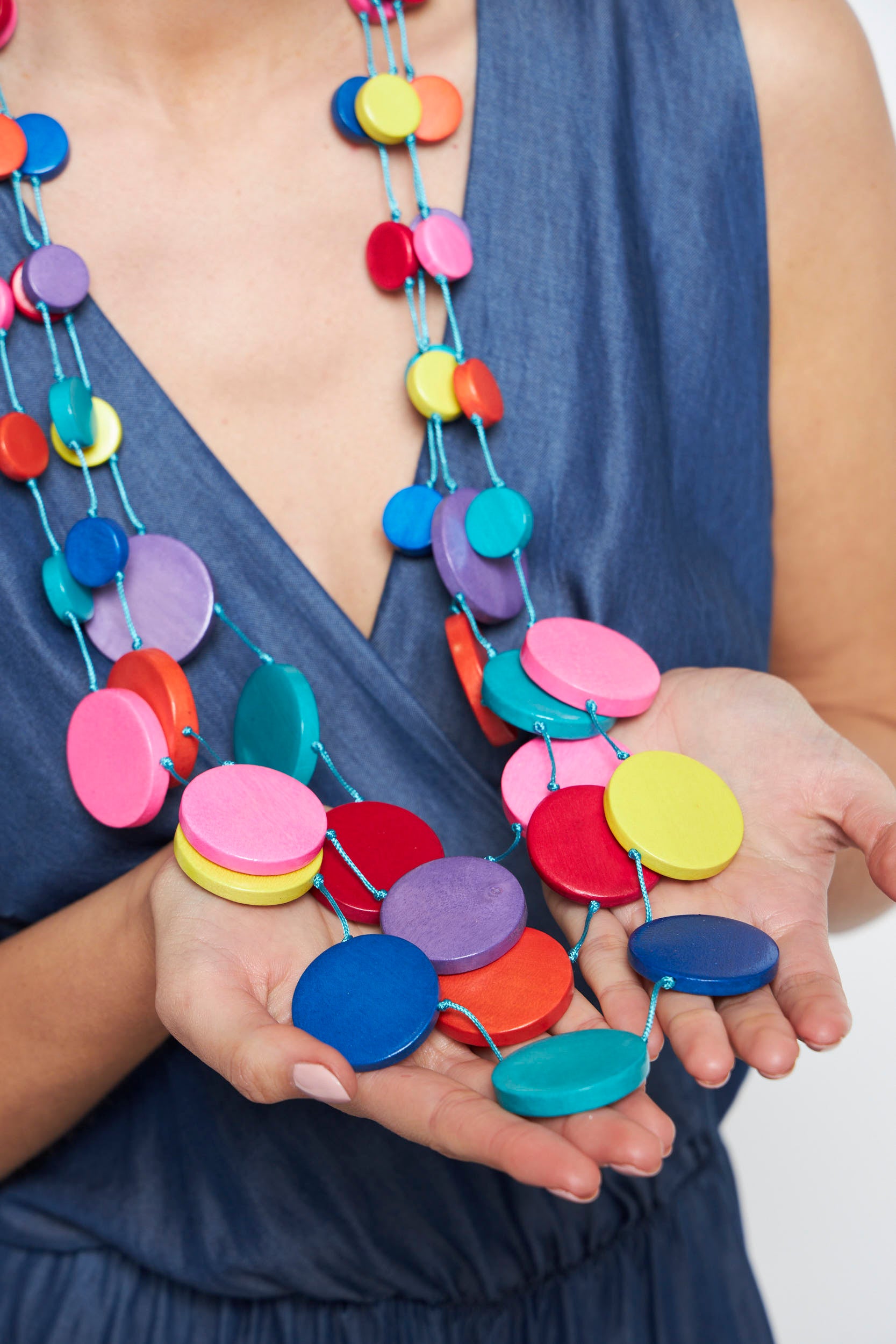 COLLAR ROSA MULTI