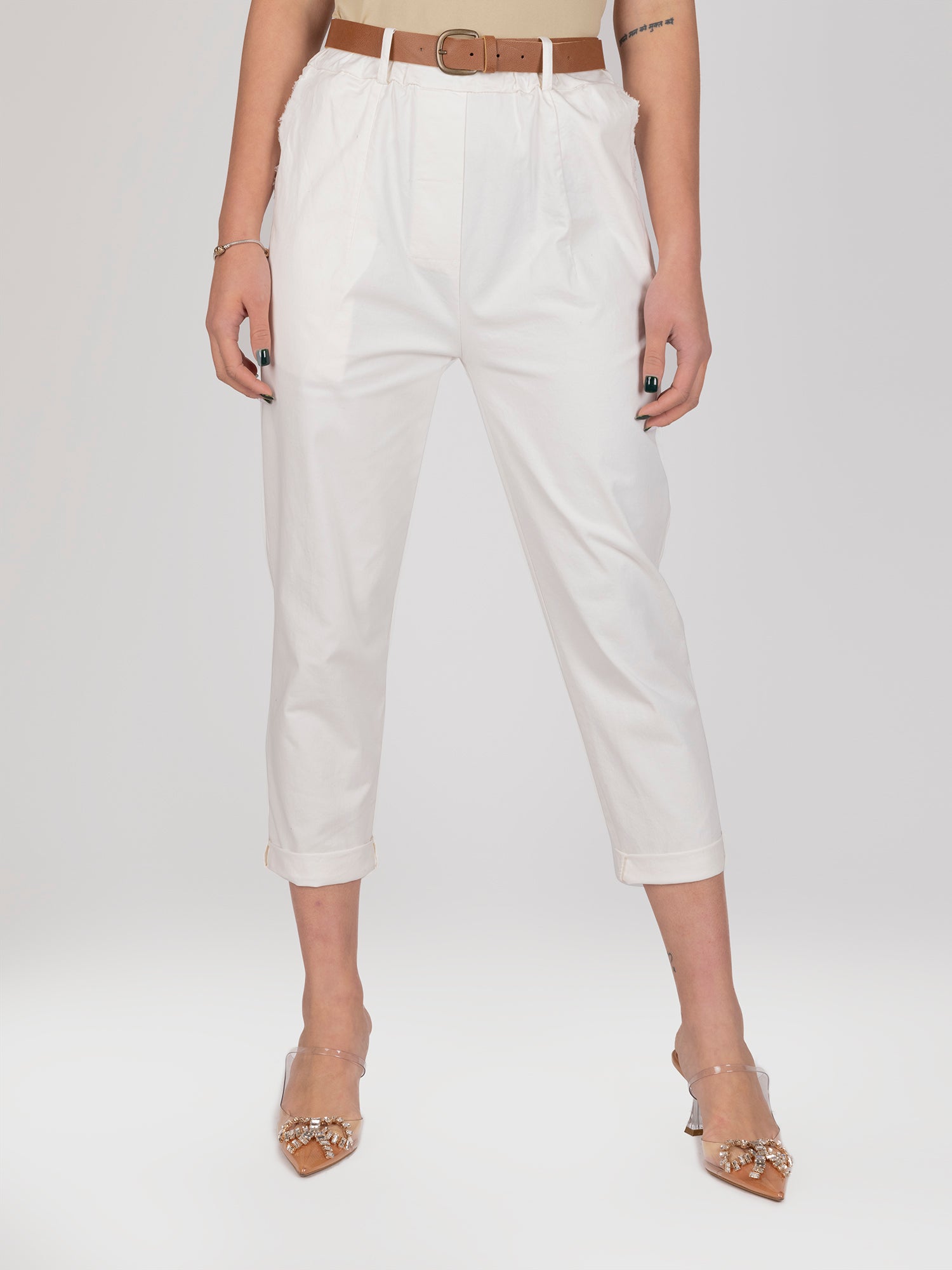 Pantalon Blanco Leidiro