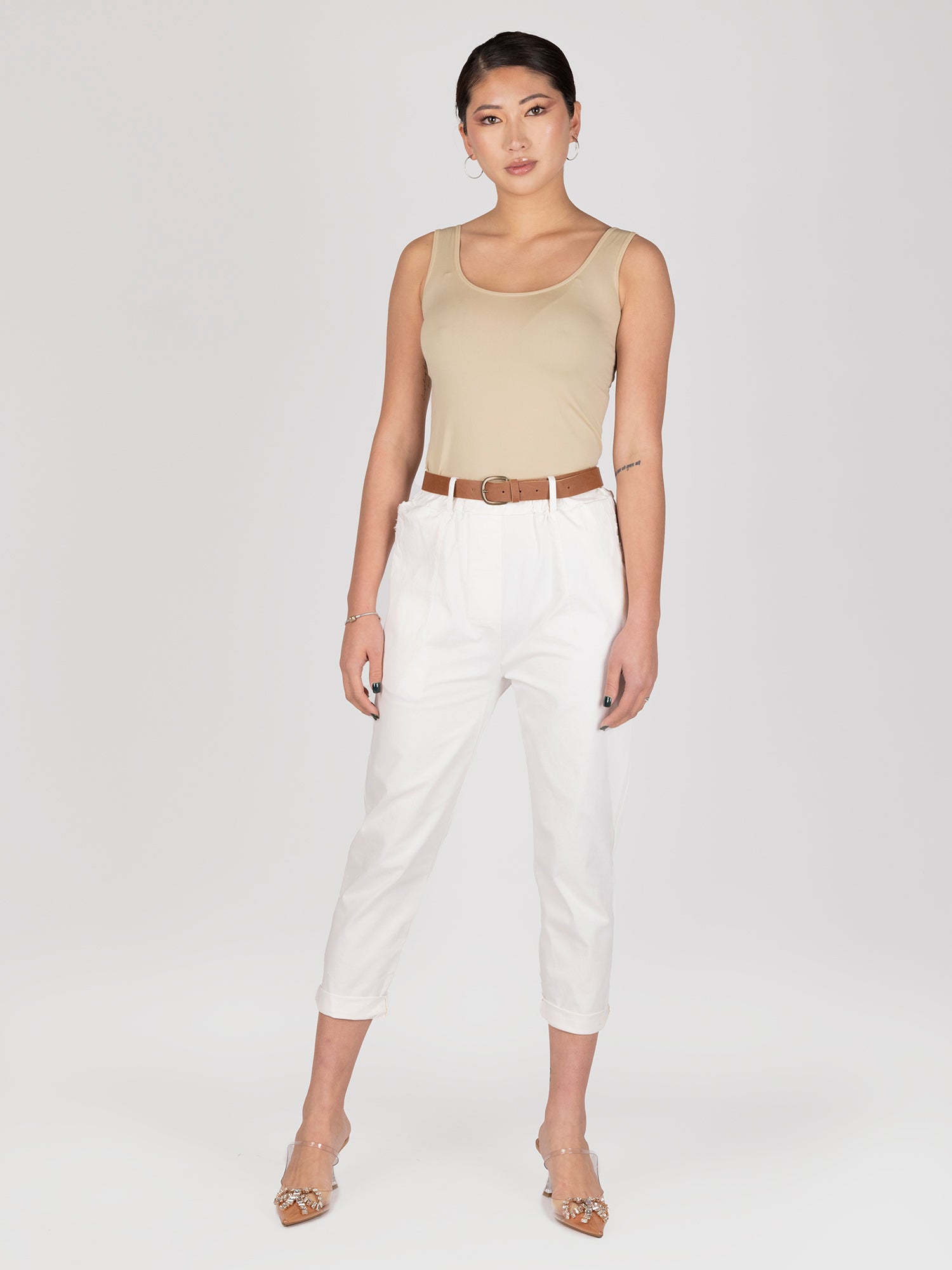 Pantalon Blanco Leidiro