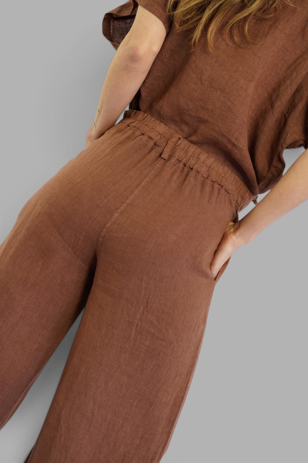 Pantalón Camilla Chocolate Leidiró