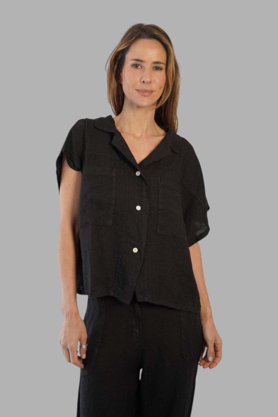 Blusa Bianca Negro Leidiró