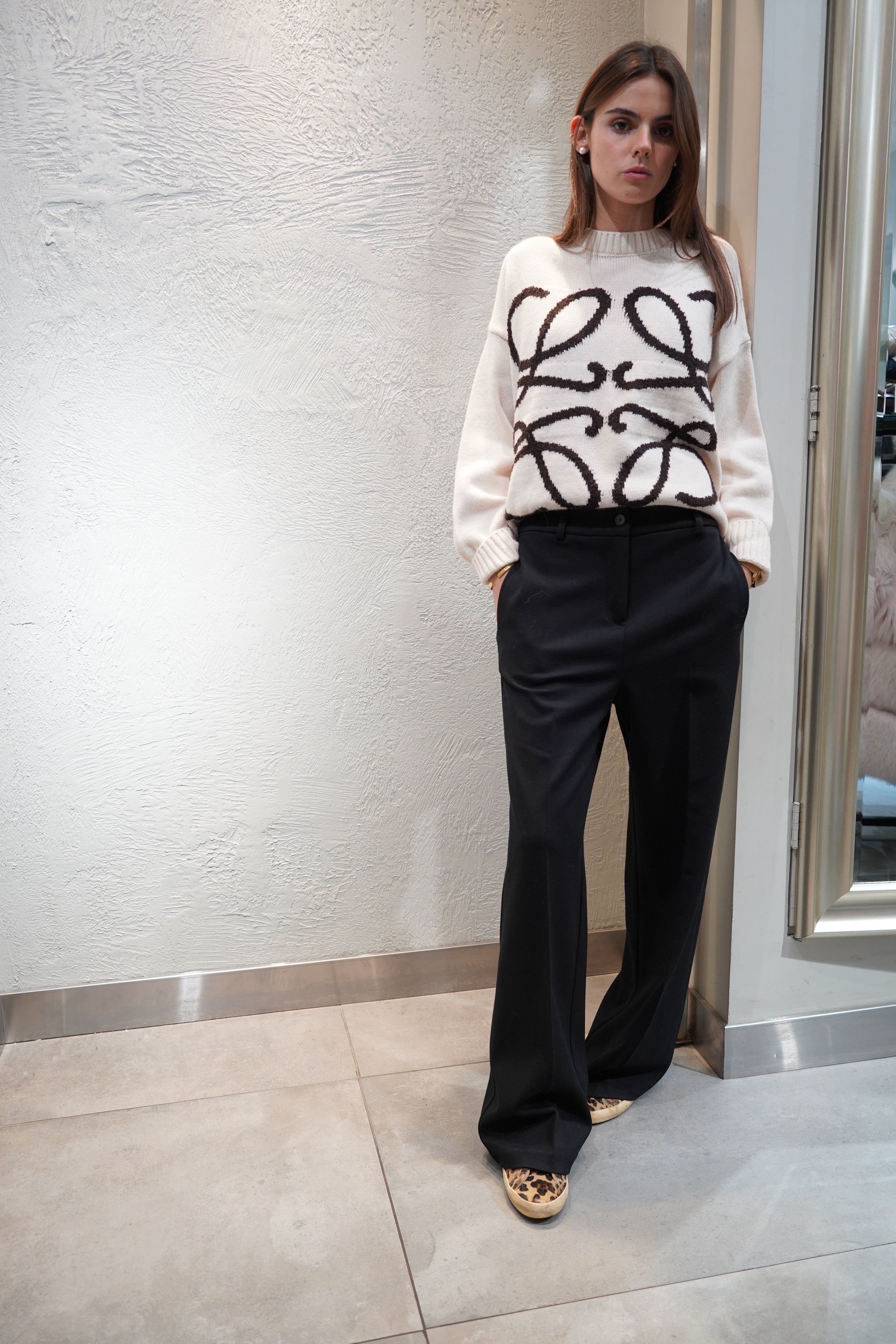 Pantalón Mujer Luna Negro
