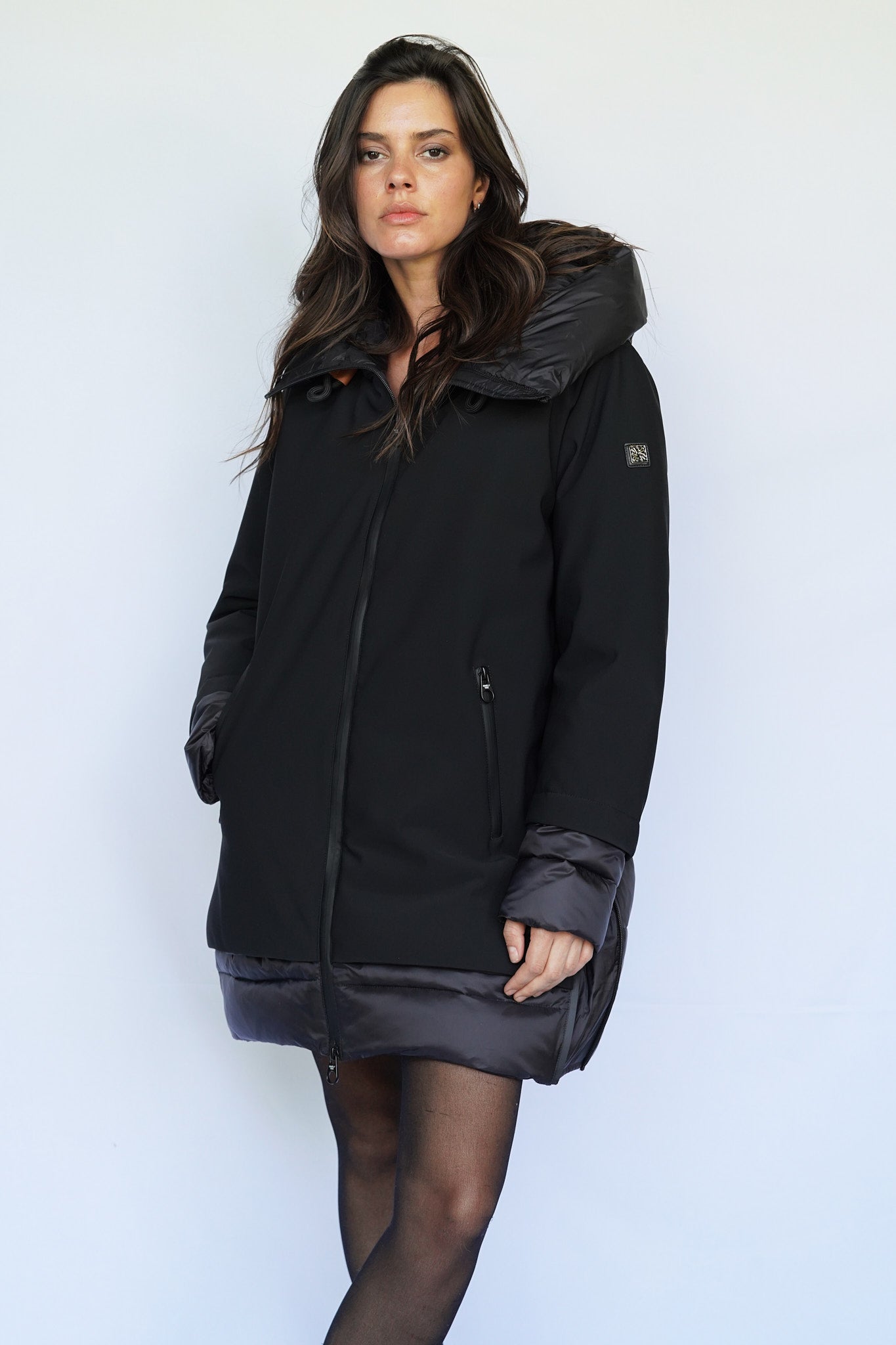 Parka Isabella Negro