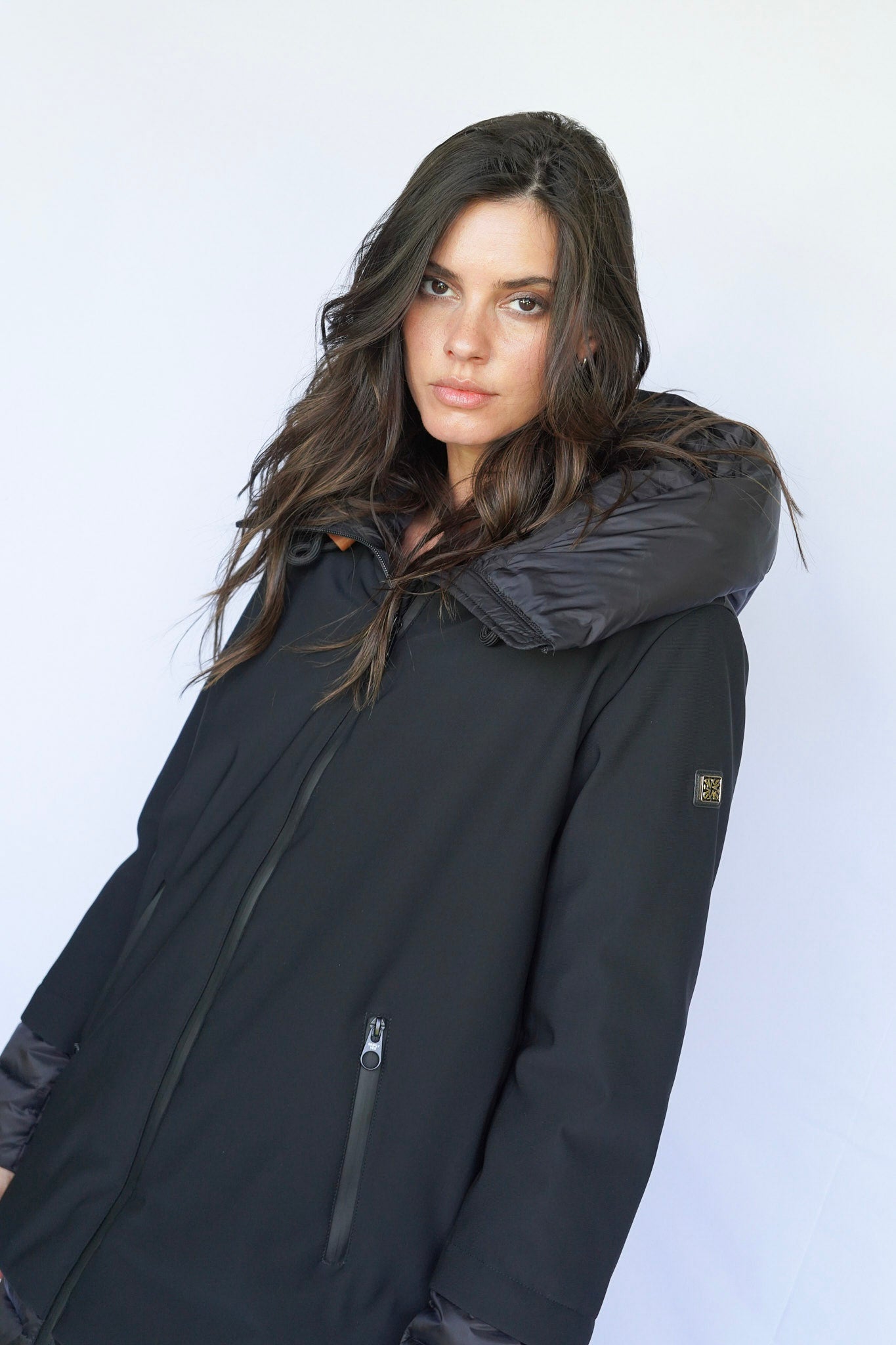 Parka Isabella Negro