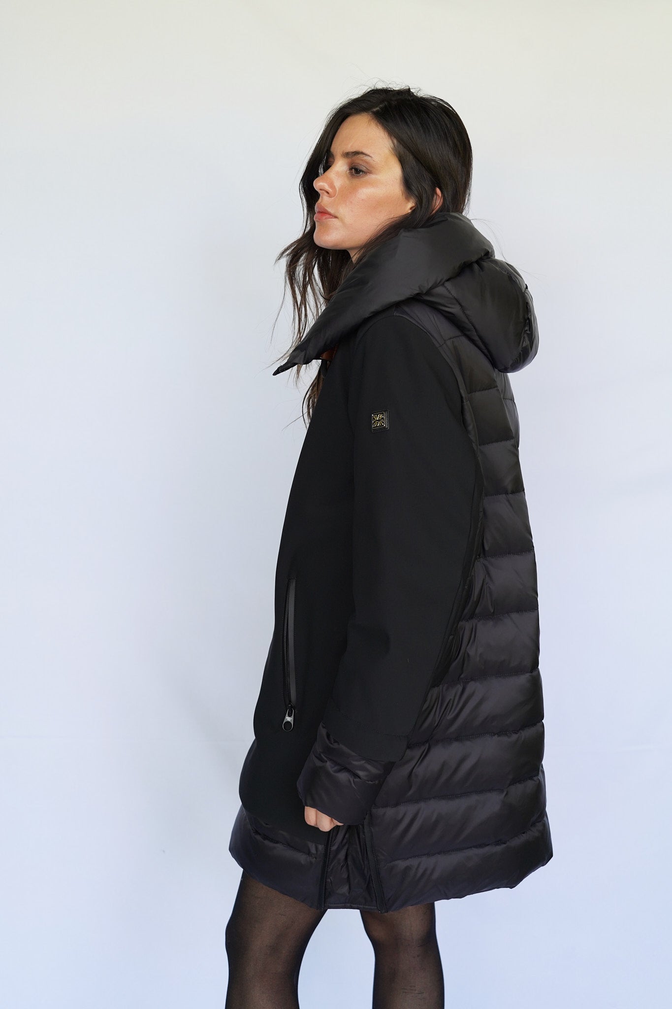 Parka Isabella Negro