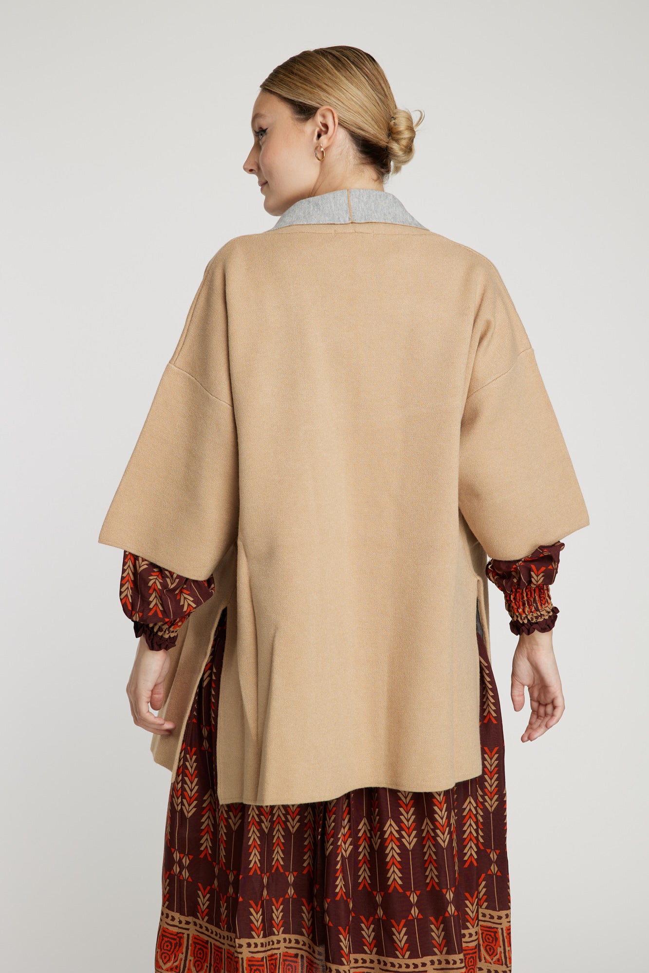 Cárdigan camel Leidiró