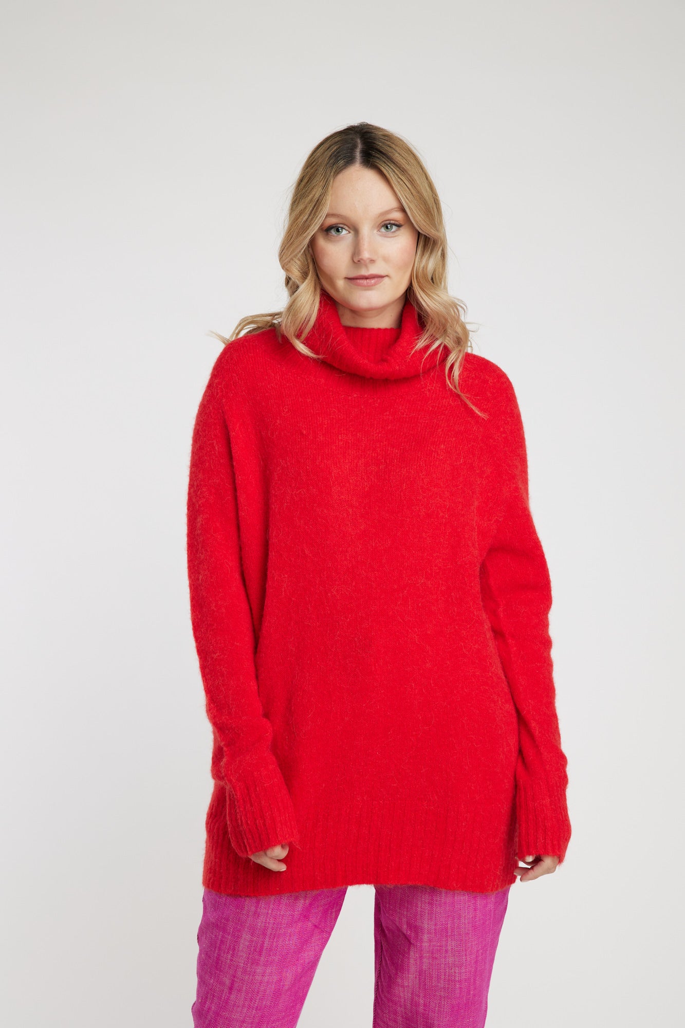 Sweater rosso Leidiró
