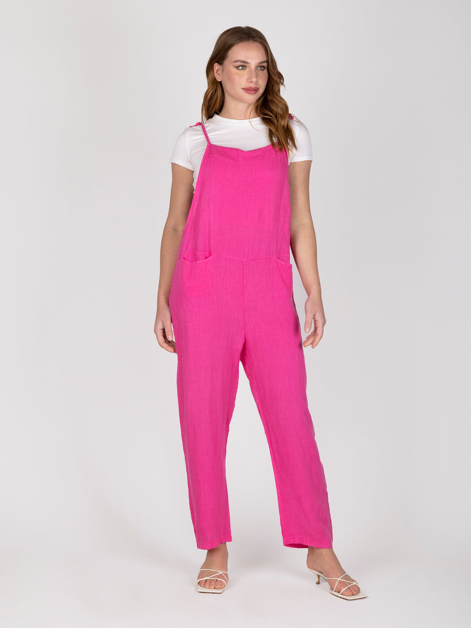 Enterito Lino Fucsia Leidiro
