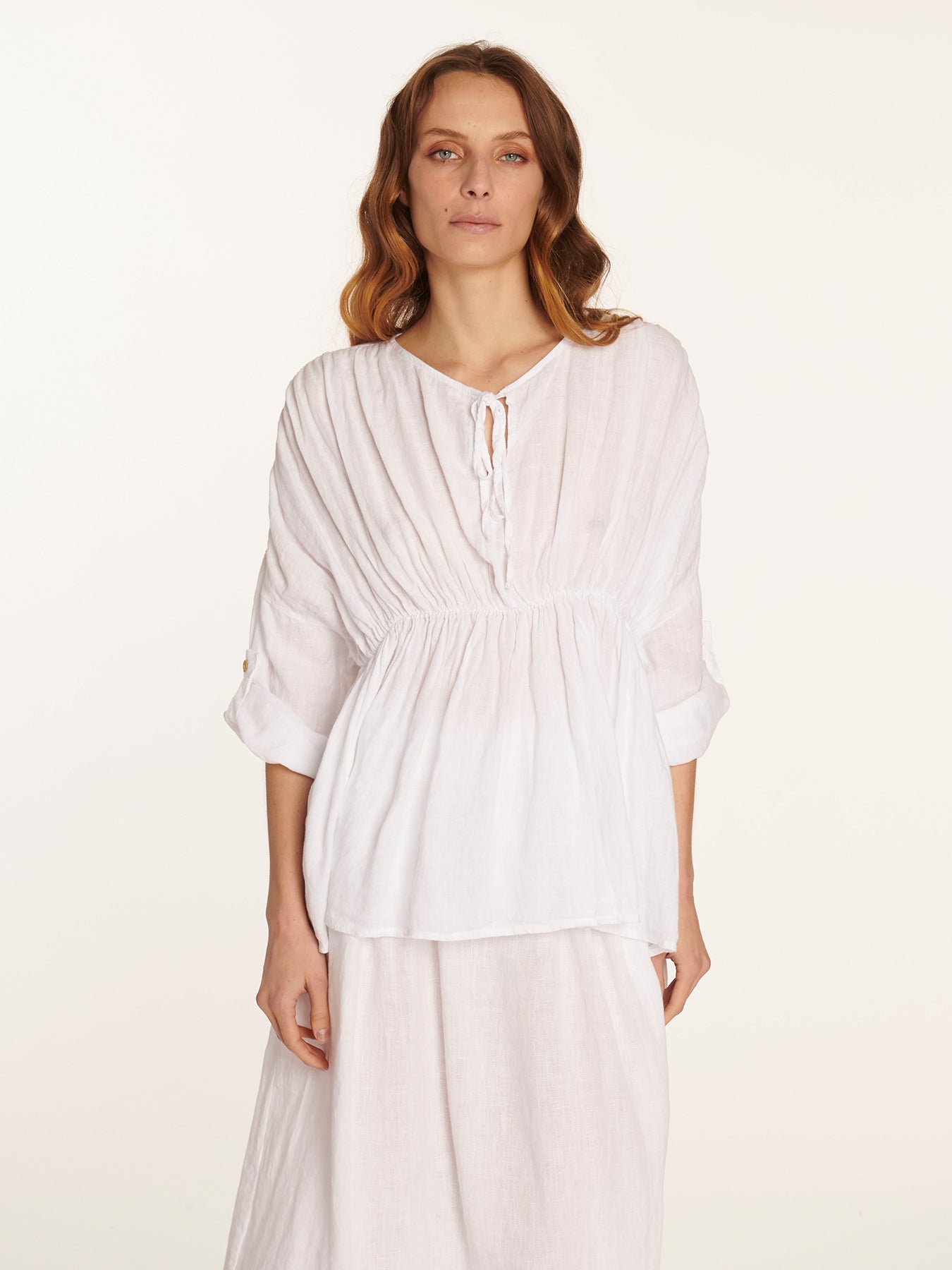 Blusa Agata Blanco Leidiró