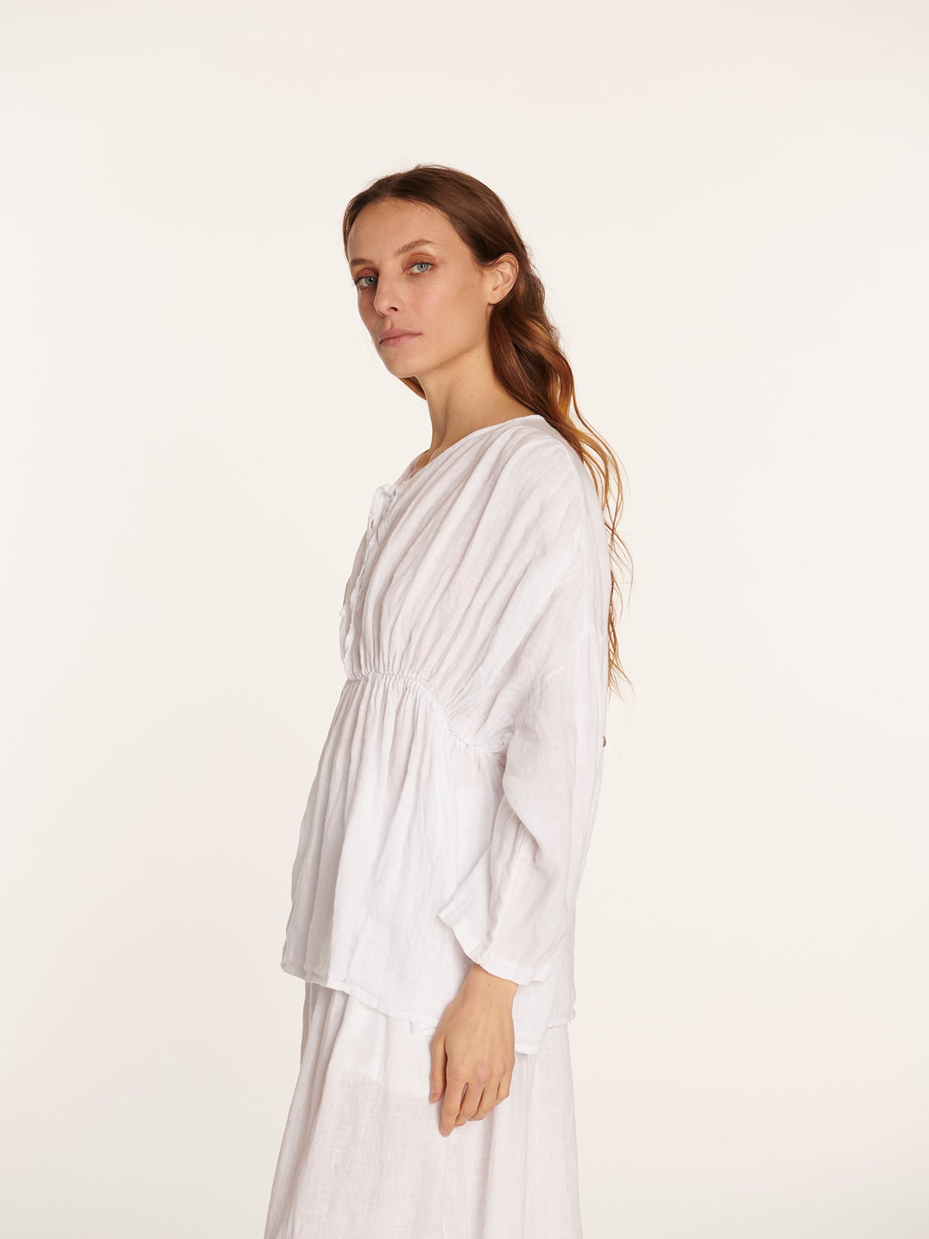 Blusa Agata Blanco Leidiró